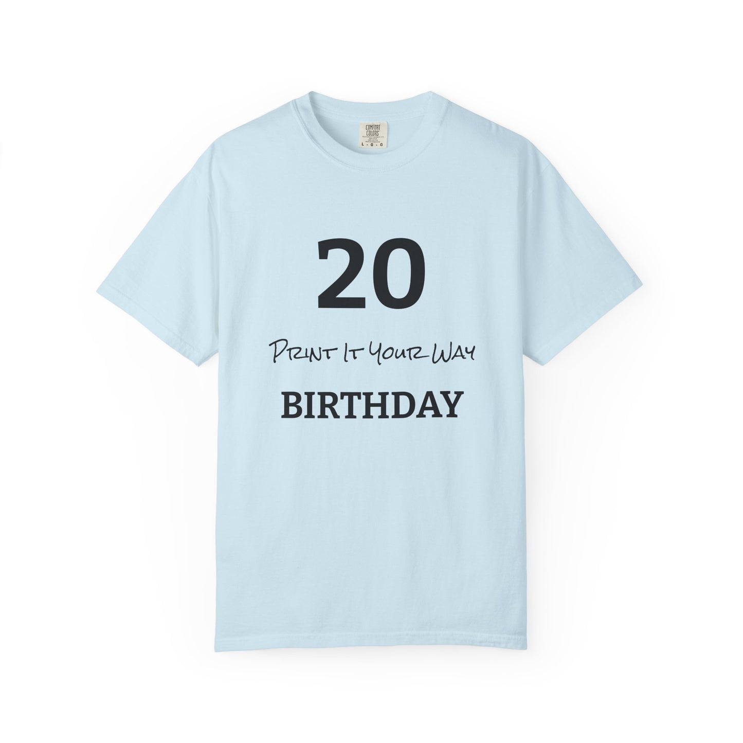 Birthday Custom T-Shirt — Birthday Gift Tee for Dad