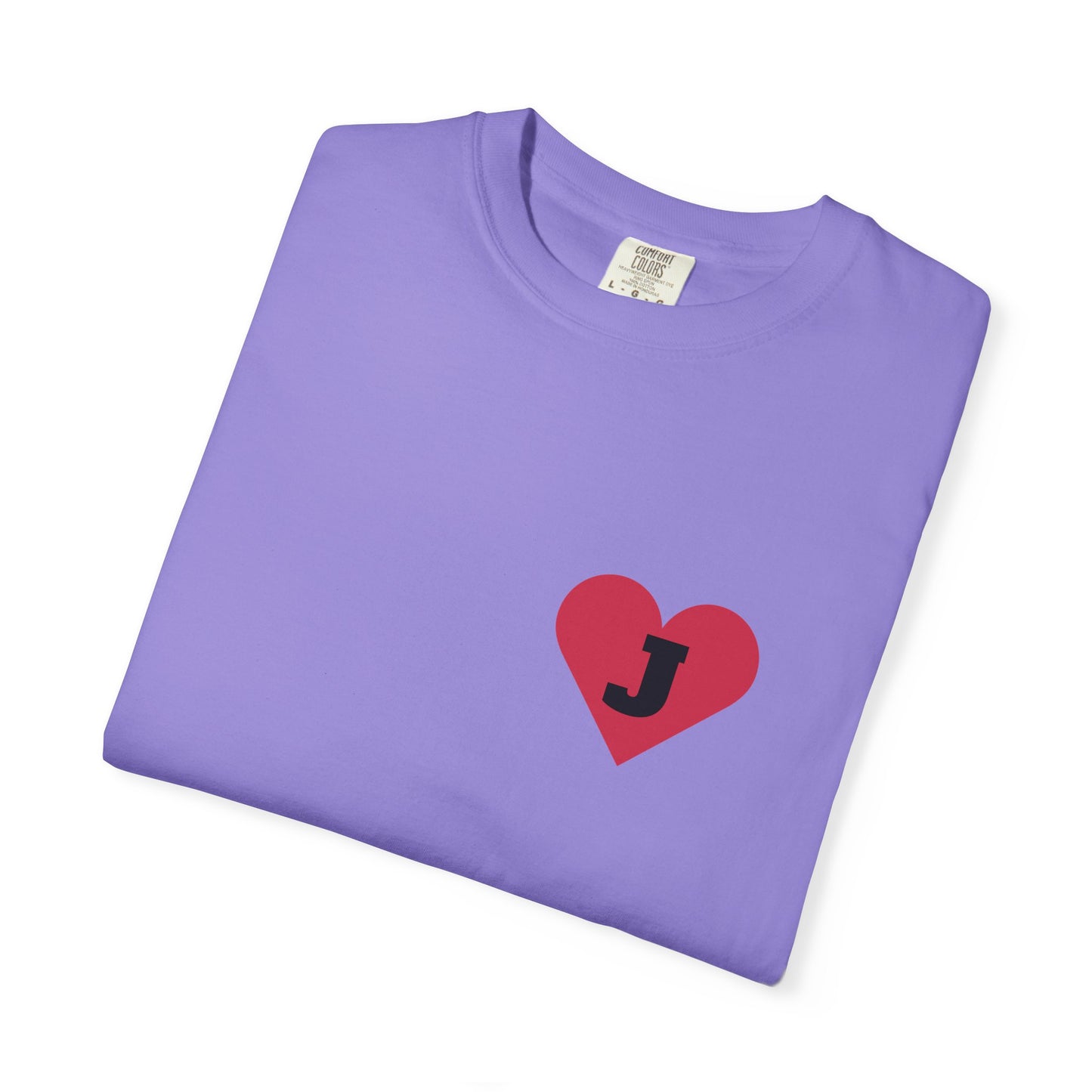 Heart Initial Graphic Tee