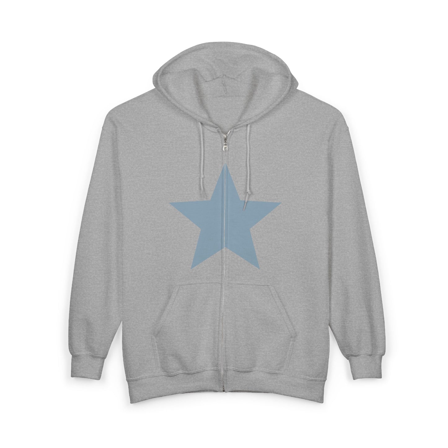 Shooting Star Zip Hoodie, Cozy Sweatshirt for All Seasons, Korean