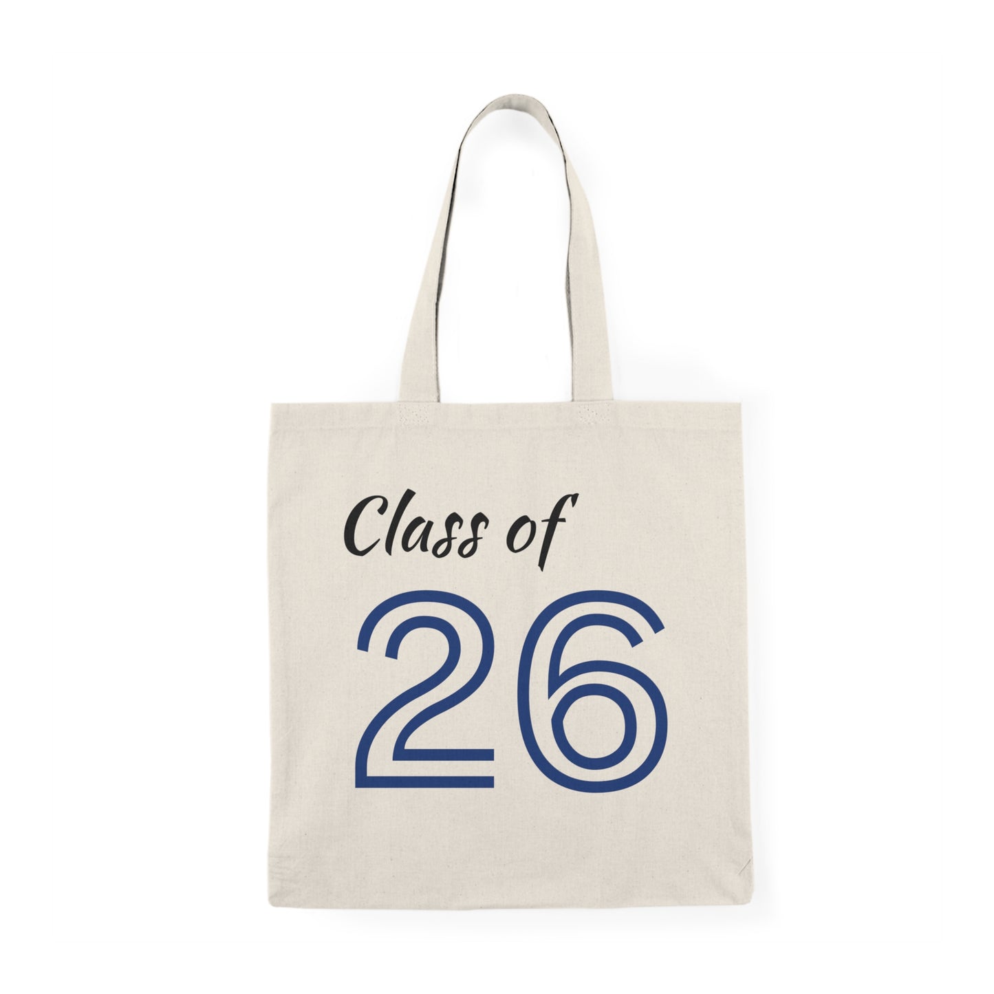 Class of Tote Bag — Graduation Canvas Gift Bag