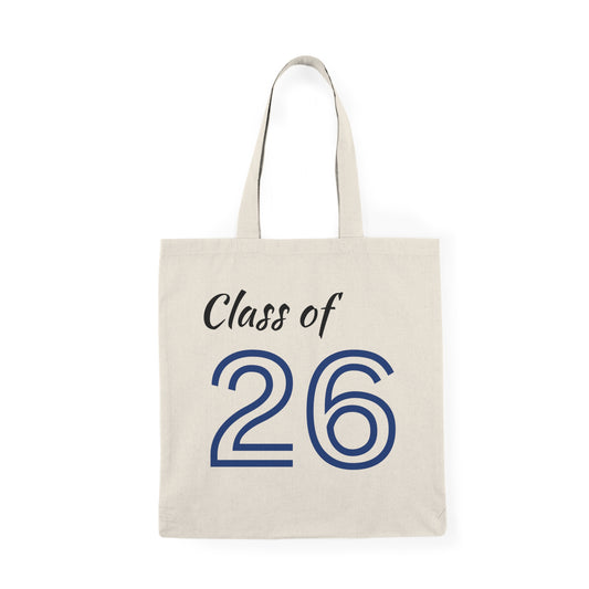 Class of Tote Bag — Graduation Canvas Gift Bag