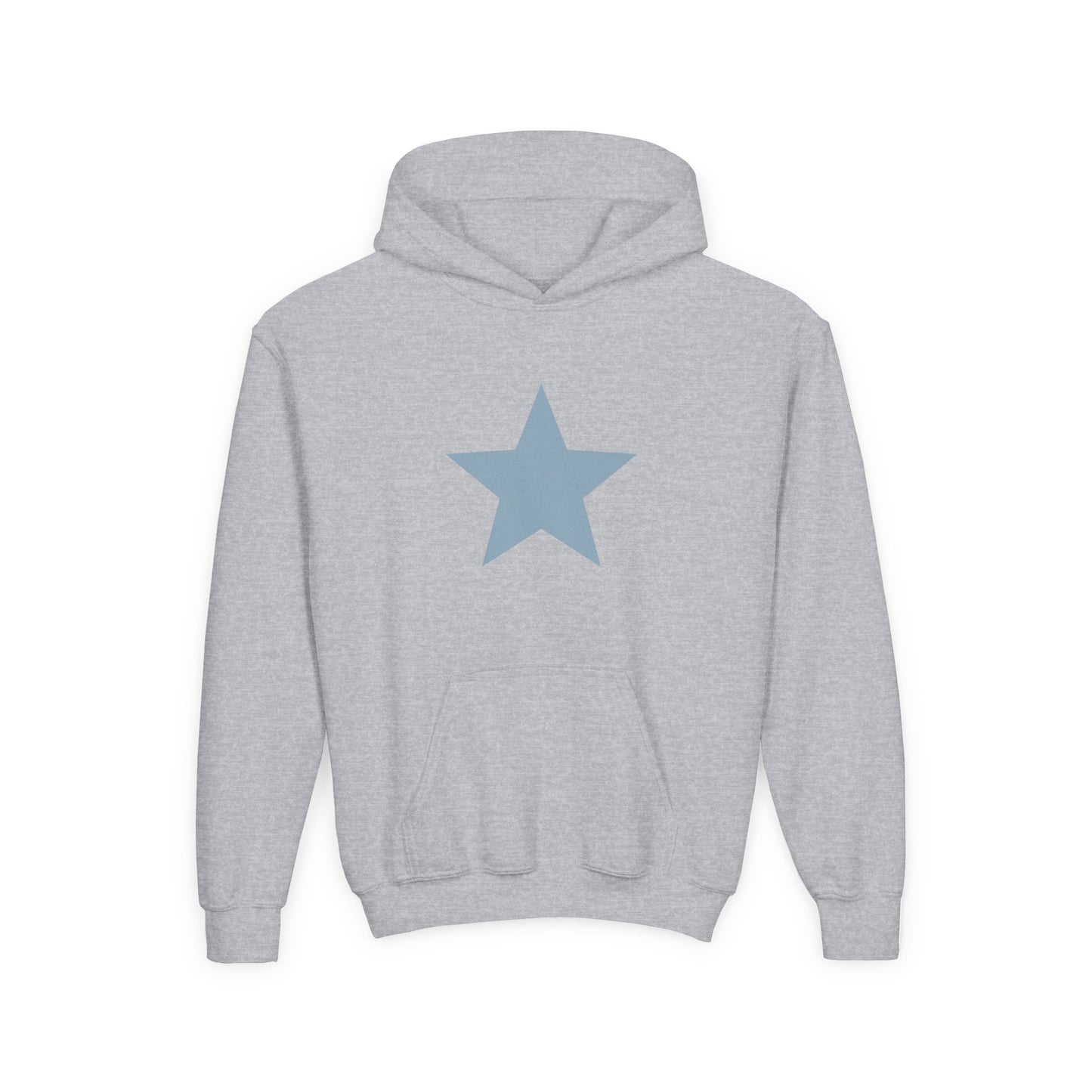 Youth Star Print Hooded Sweatshirt