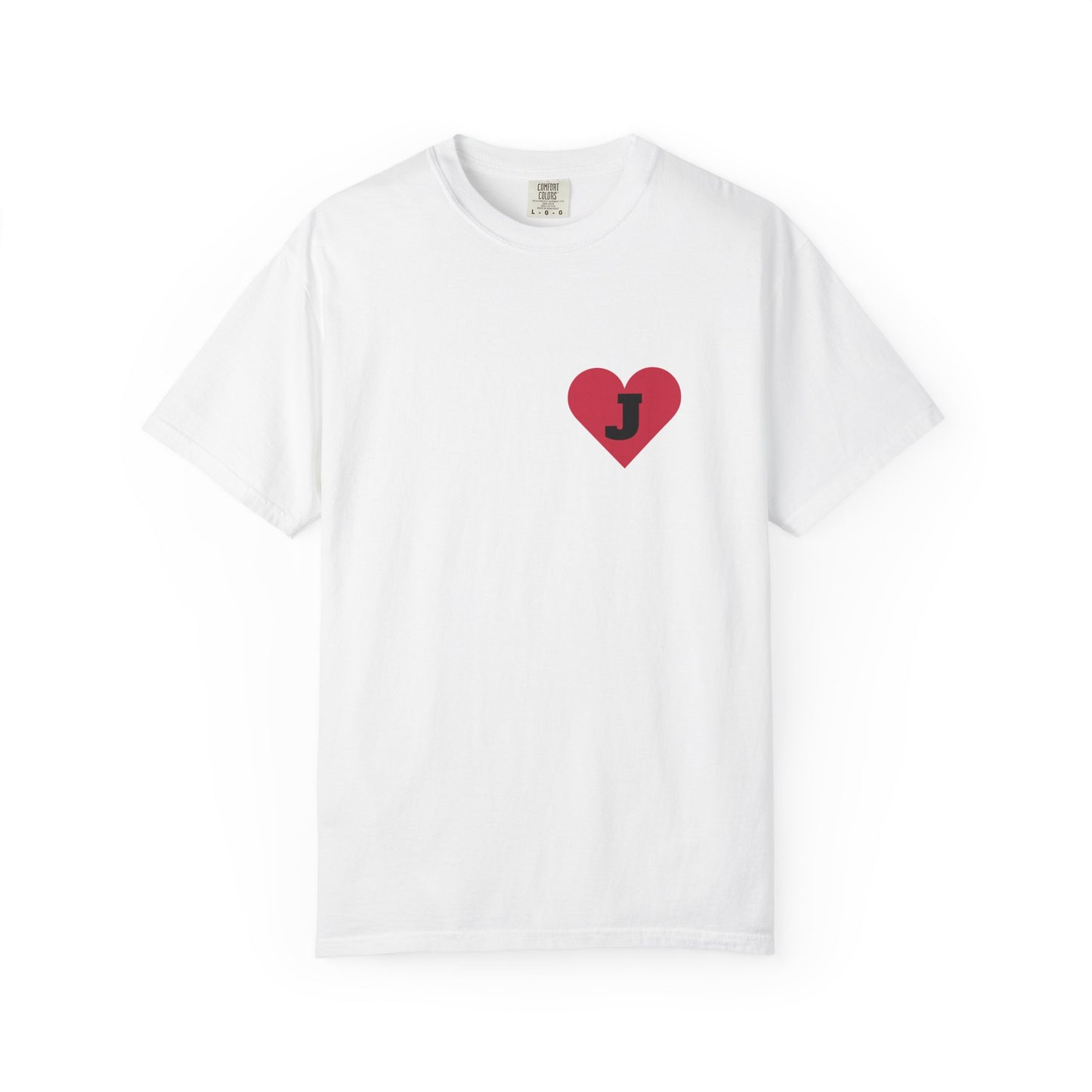 Heart Initial Graphic Tee