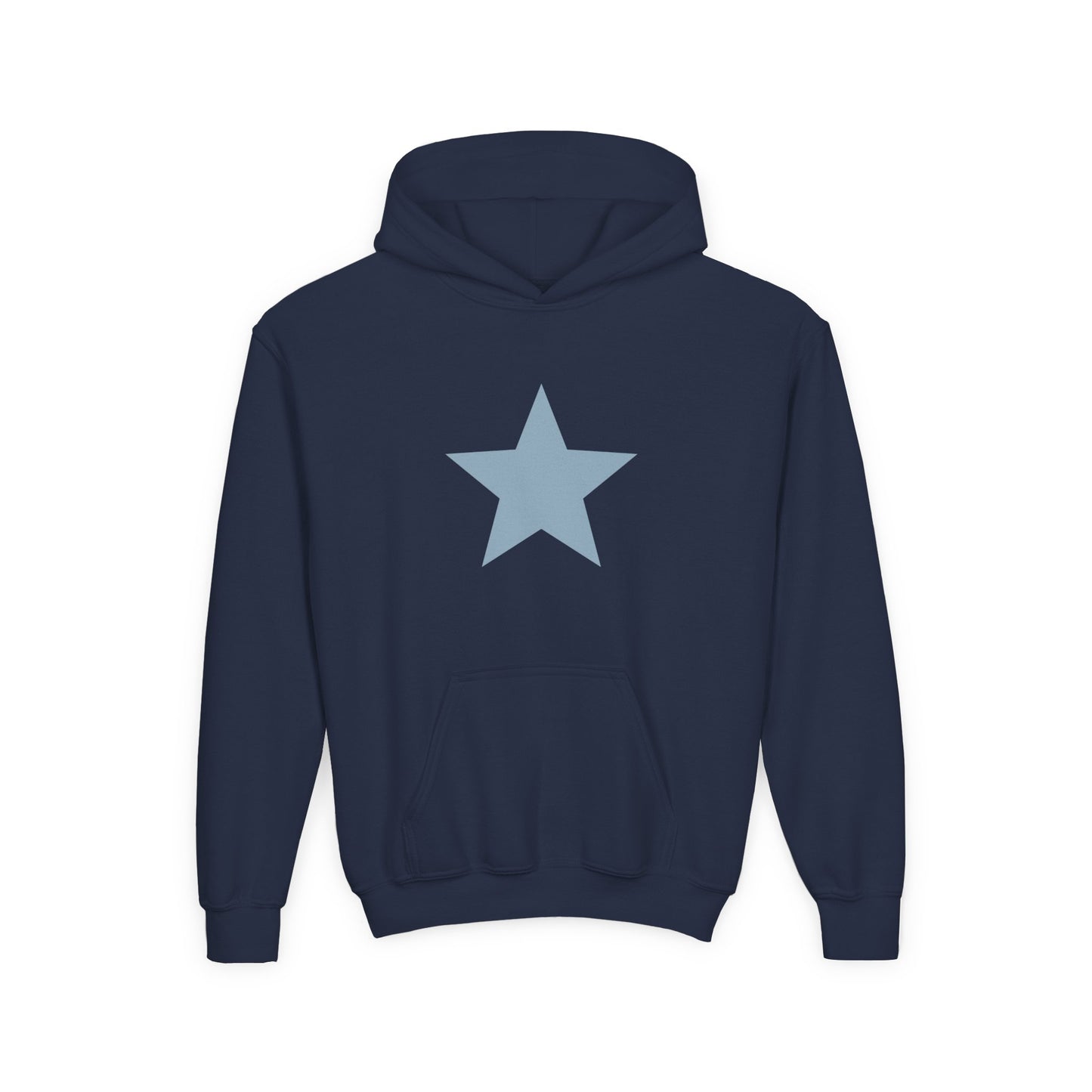 Youth Star Print Hooded Sweatshirt