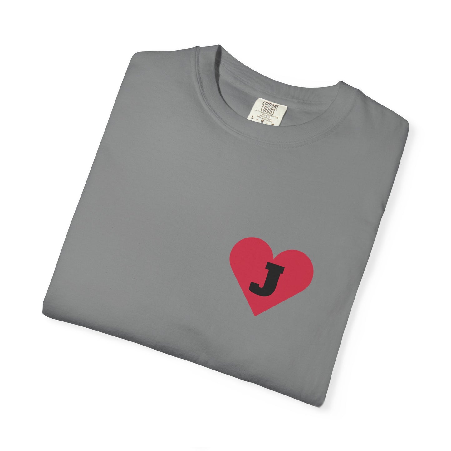 Heart Initial Graphic Tee