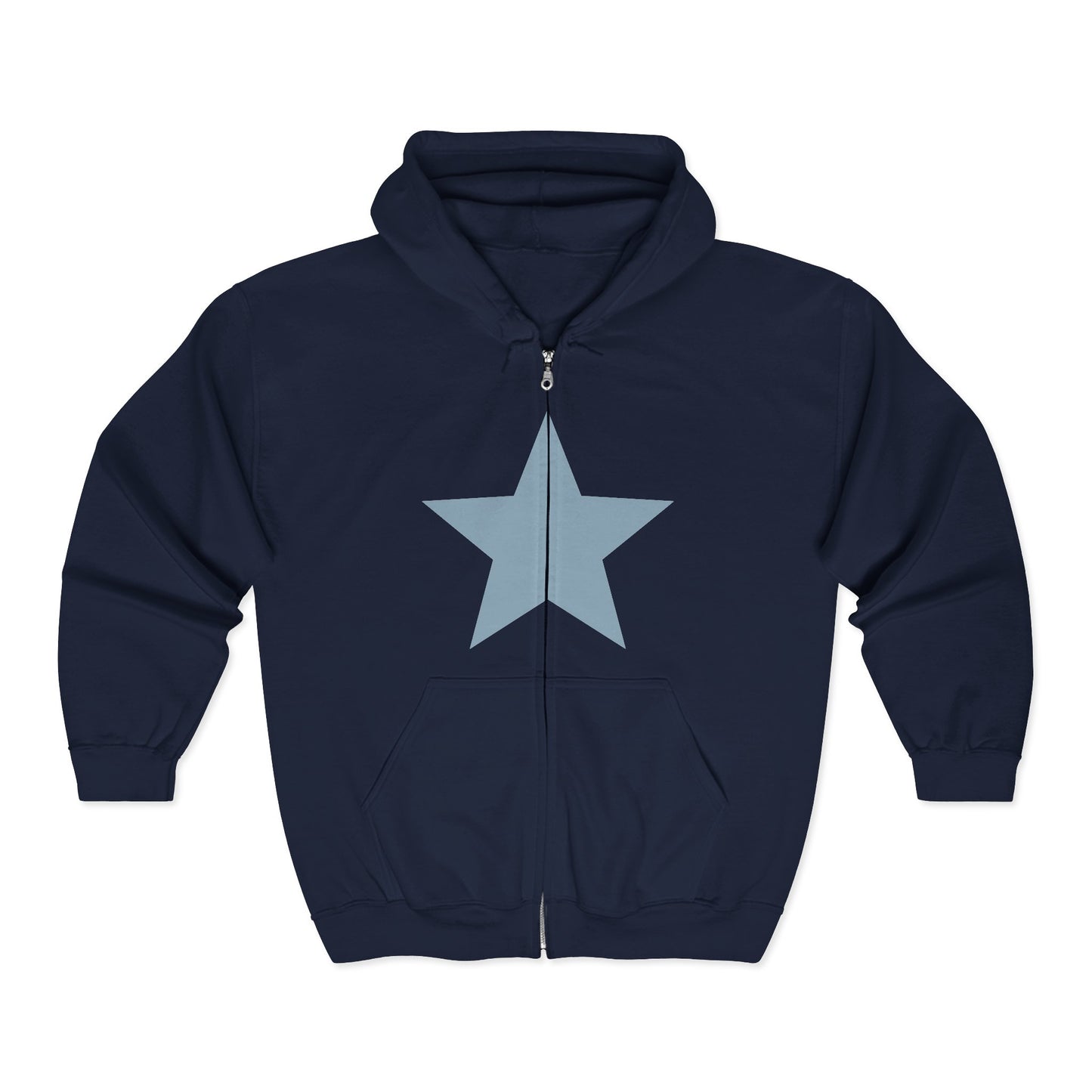 Shooting Star Zip Hoodie, Cozy Sweatshirt for All Seasons, Korean