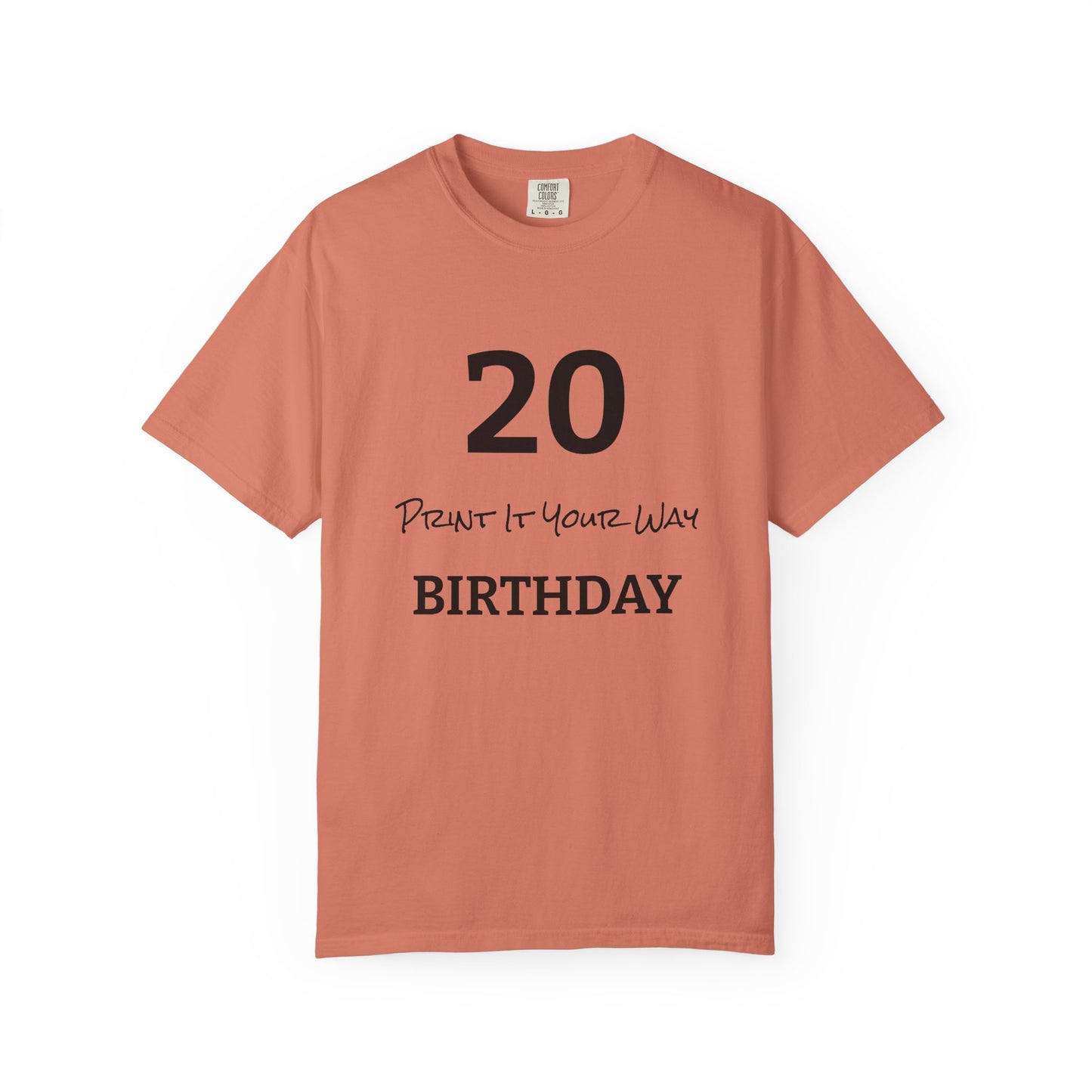 Birthday Custom T-Shirt — Birthday Gift Tee for Dad