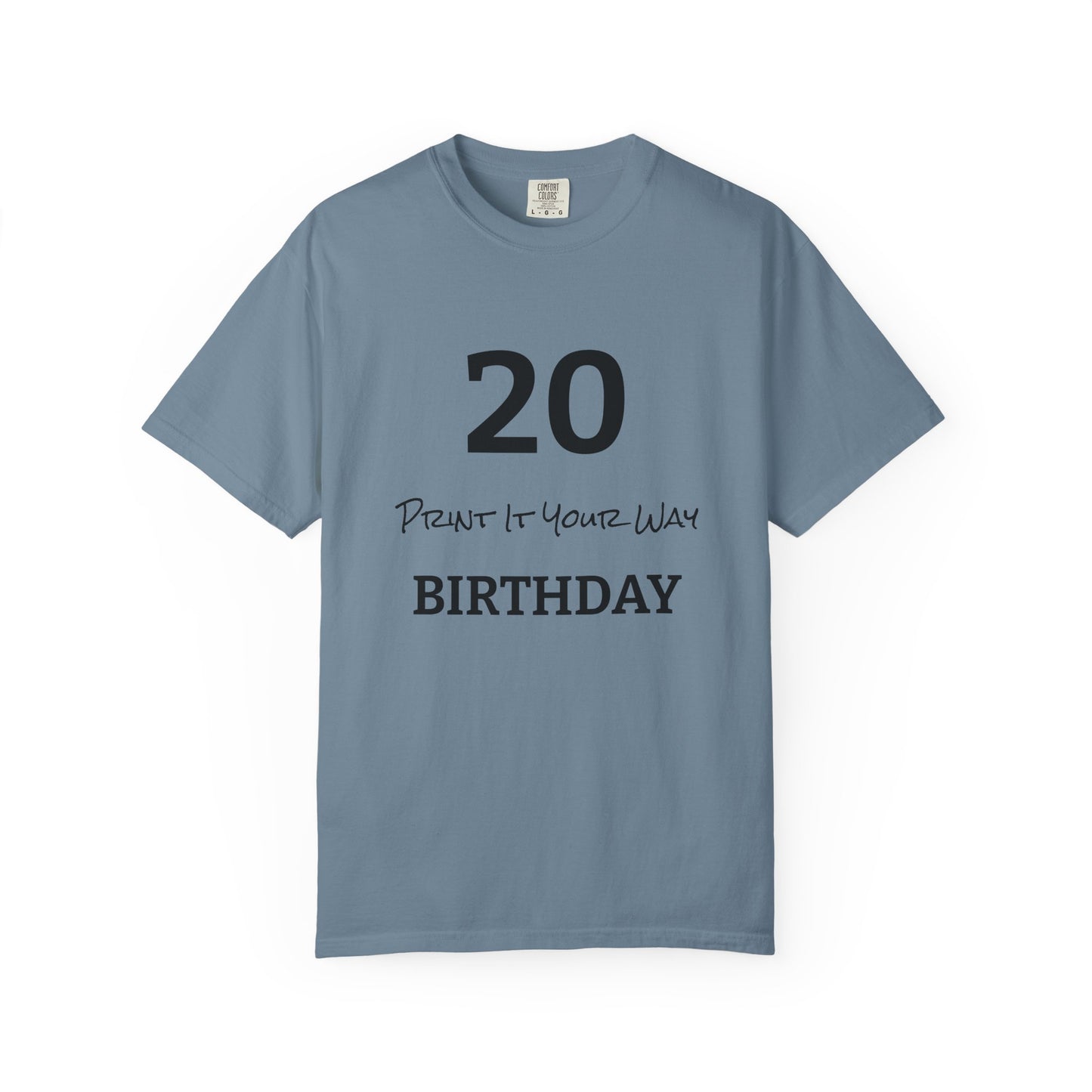 Birthday Custom T-Shirt — Birthday Gift Tee for Dad