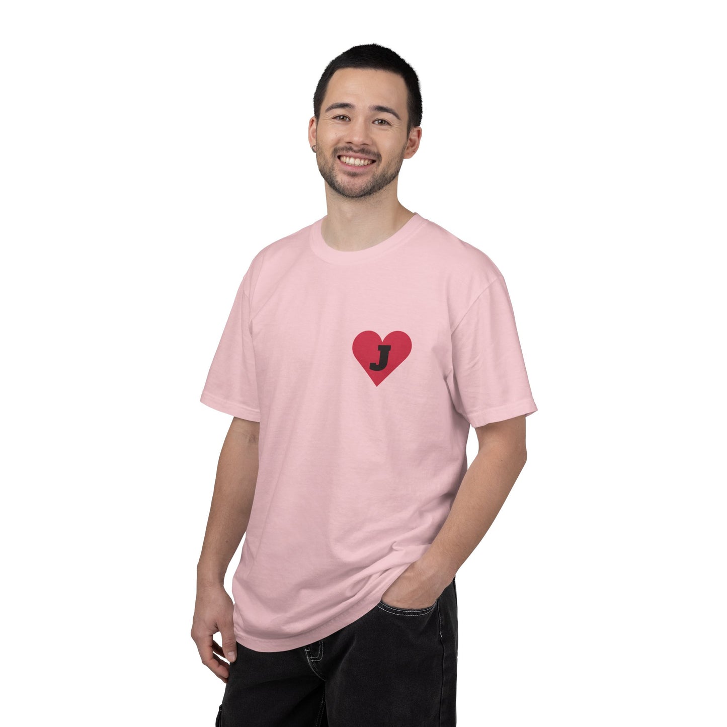 Heart Initial Graphic Tee