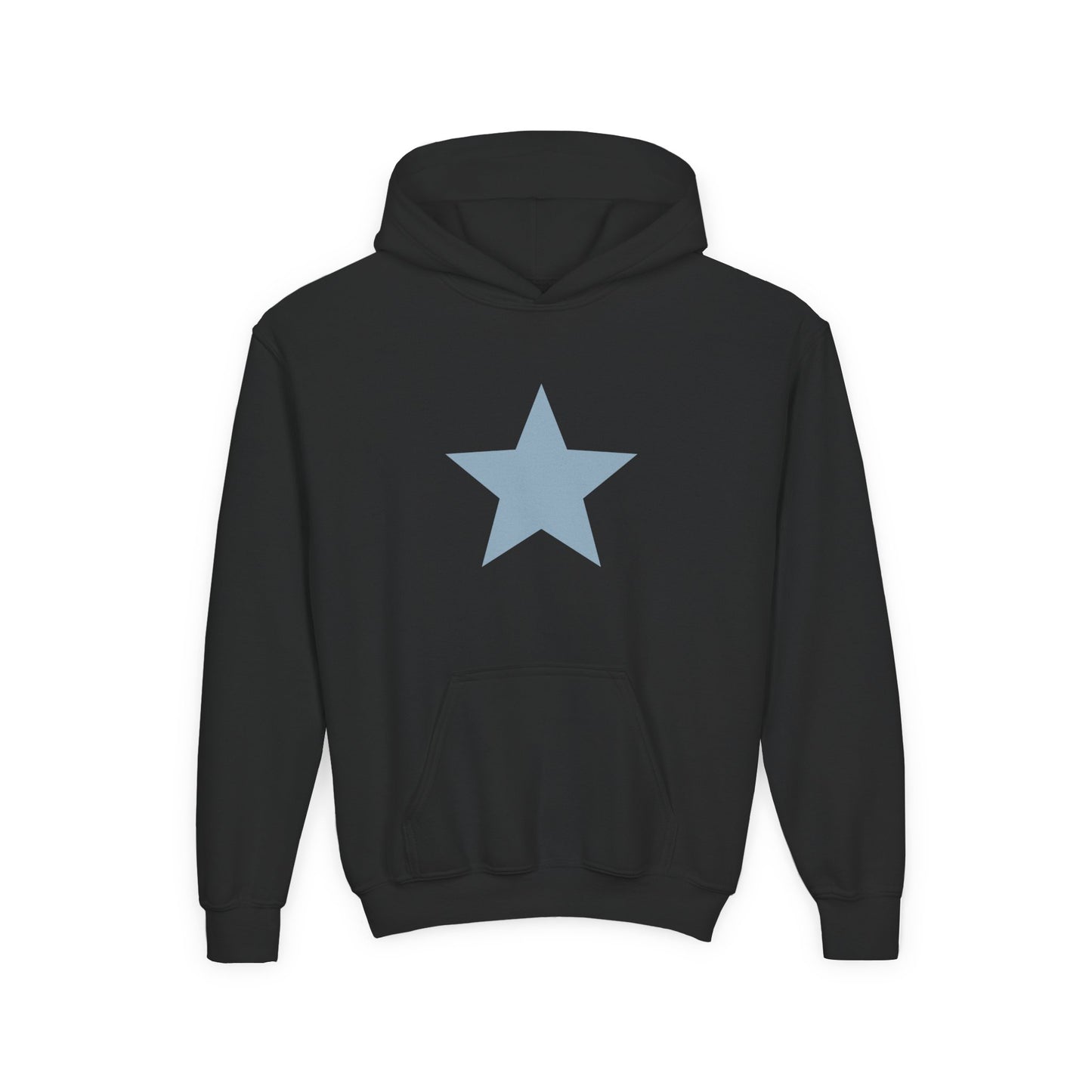 Youth Star Print Hooded Sweatshirt