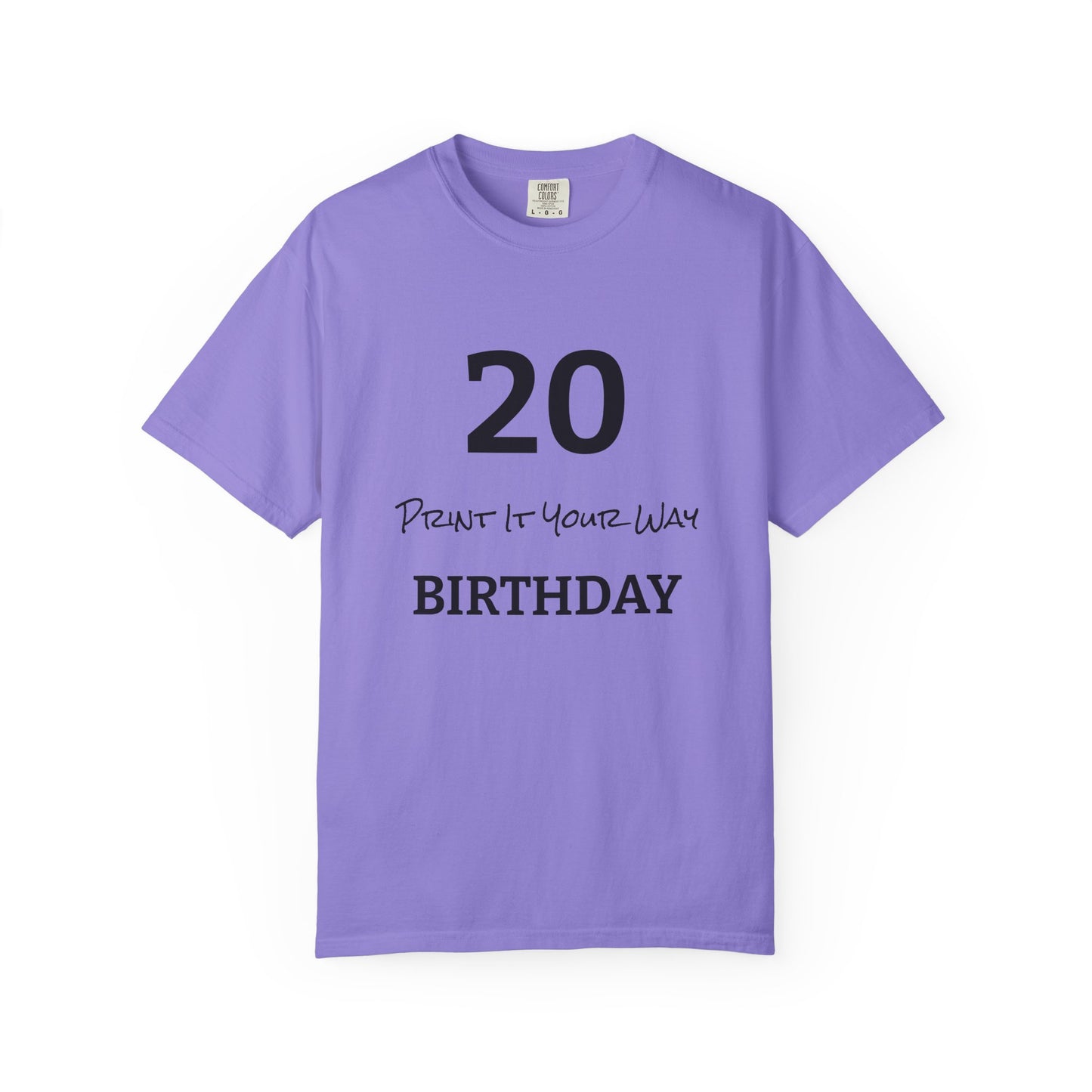 Birthday Custom T-Shirt — Birthday Gift Tee for Dad