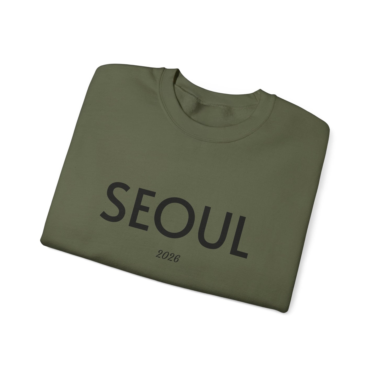 Seoul Travel Crewneck — 'Change Your Year' Memory Sweatshirt