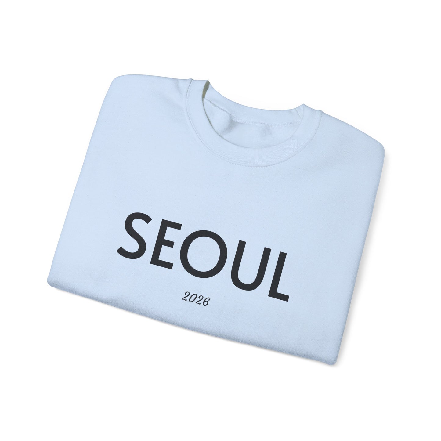 Seoul Travel Crewneck — 'Change Your Year' Memory Sweatshirt