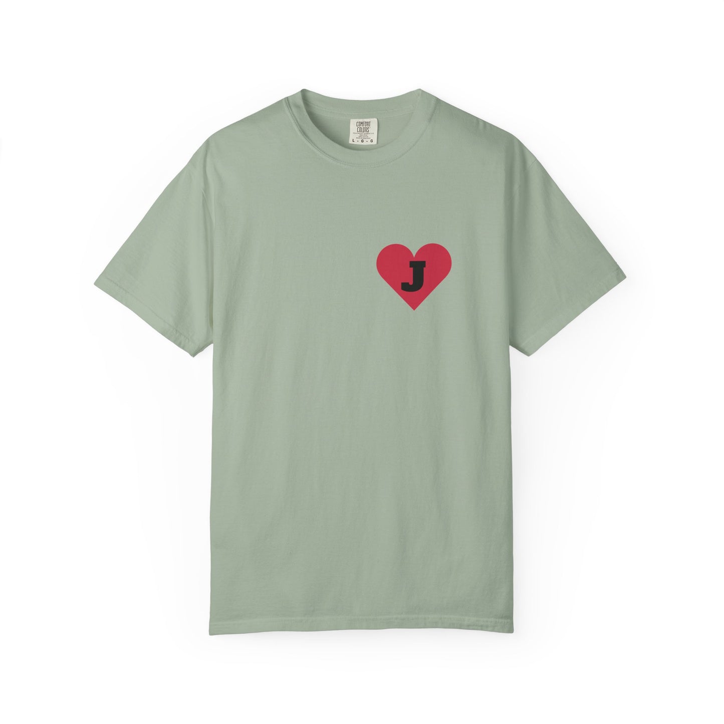Heart Initial Graphic Tee
