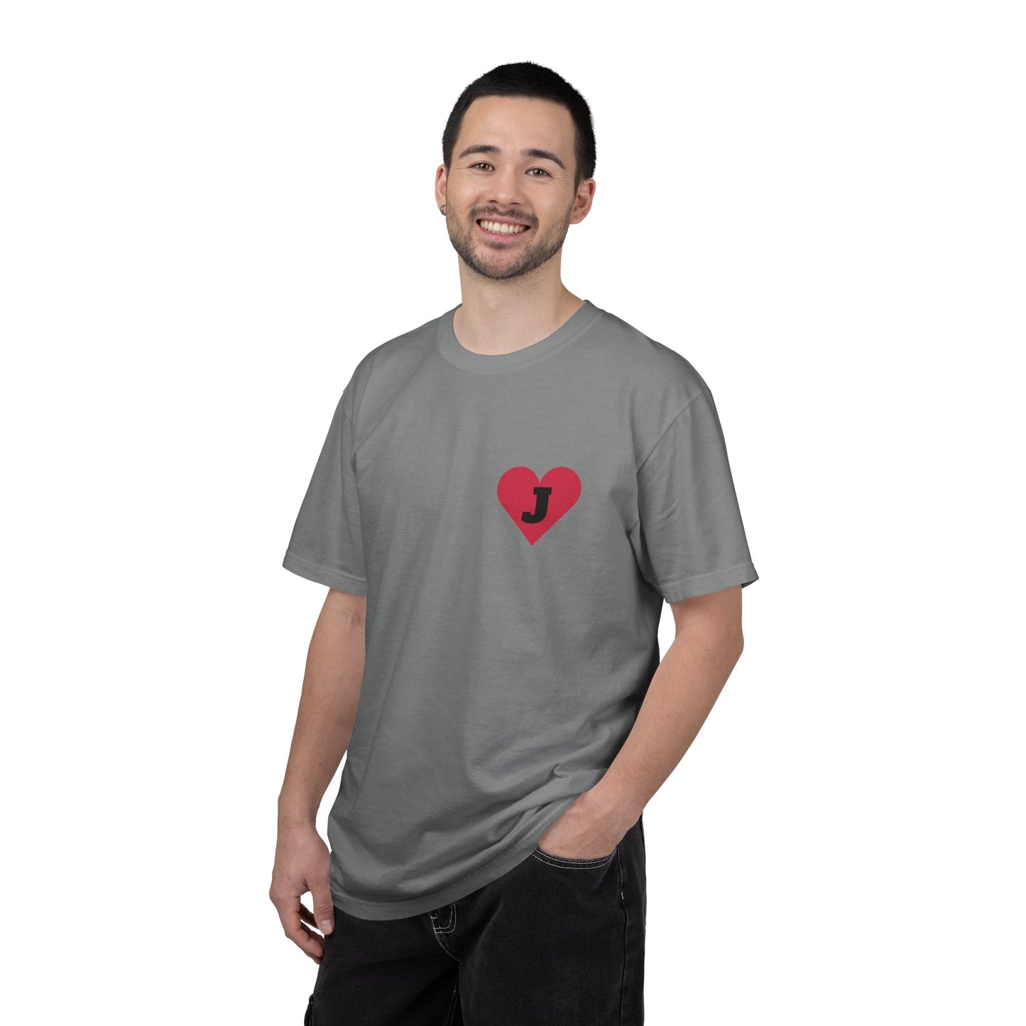 Heart Initial Graphic Tee