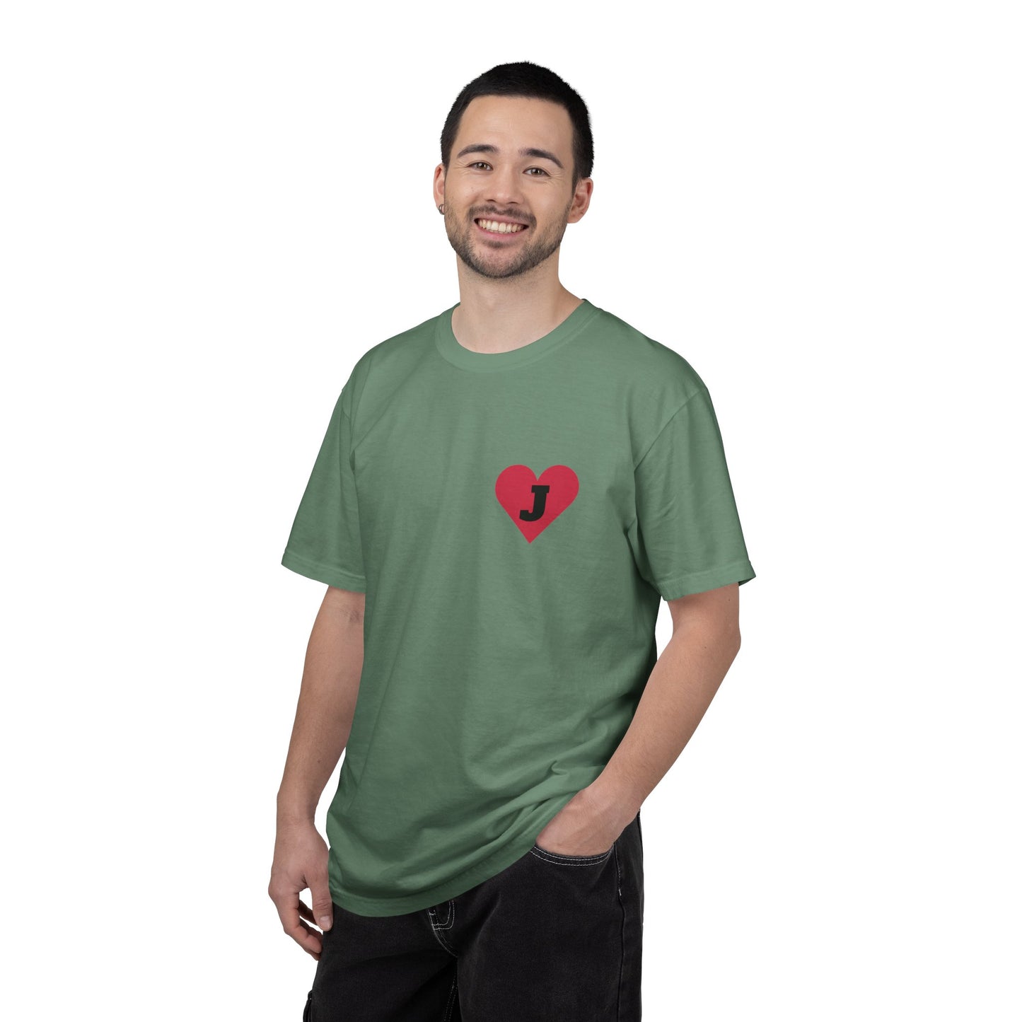 Heart Initial Graphic Tee