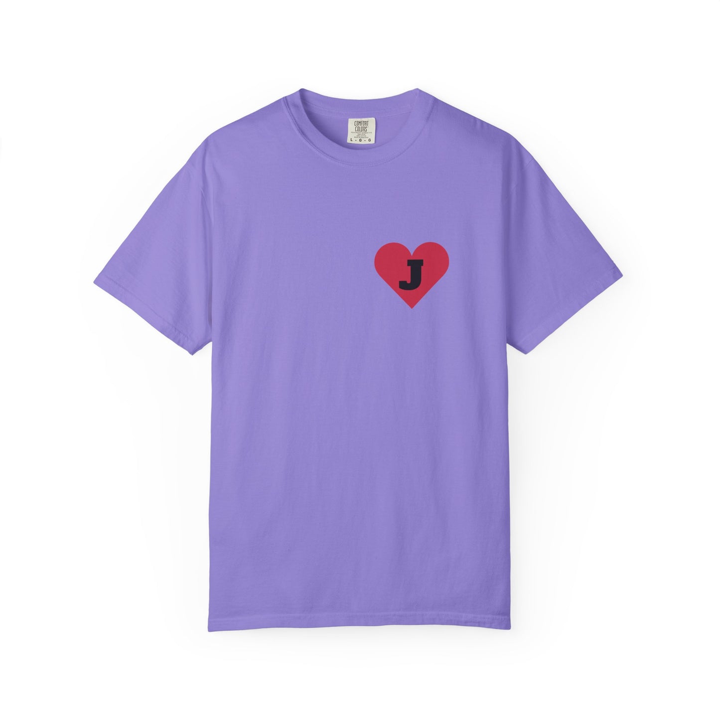 Heart Initial Graphic Tee