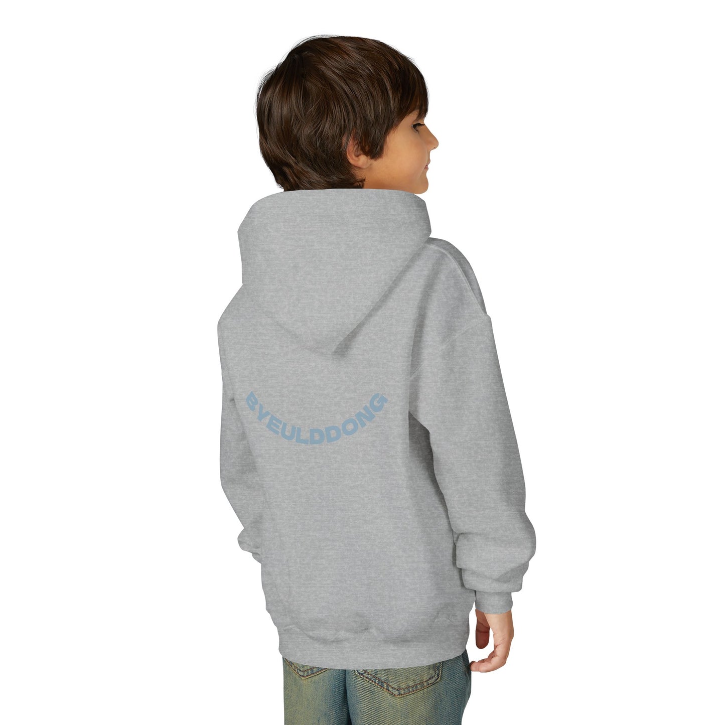 Youth Star Print Hooded Sweatshirt