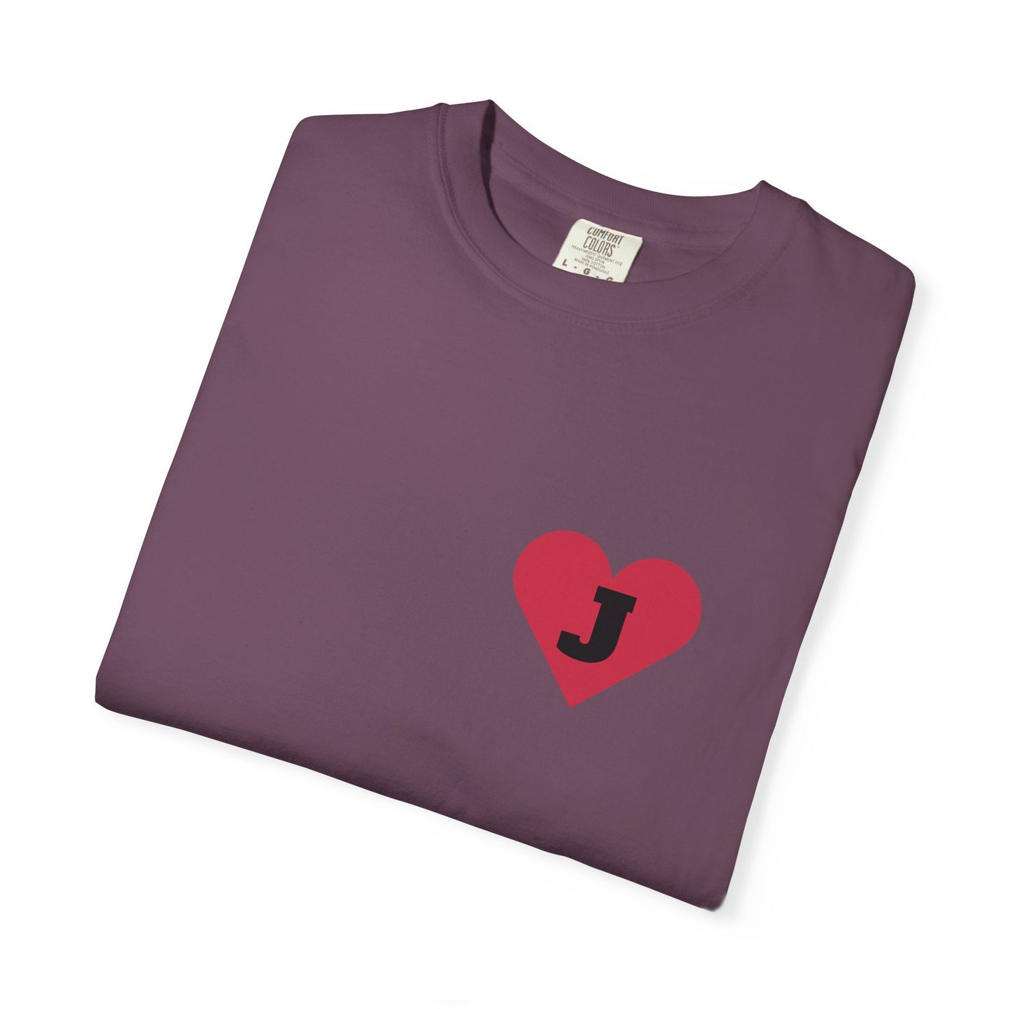Heart Initial Graphic Tee