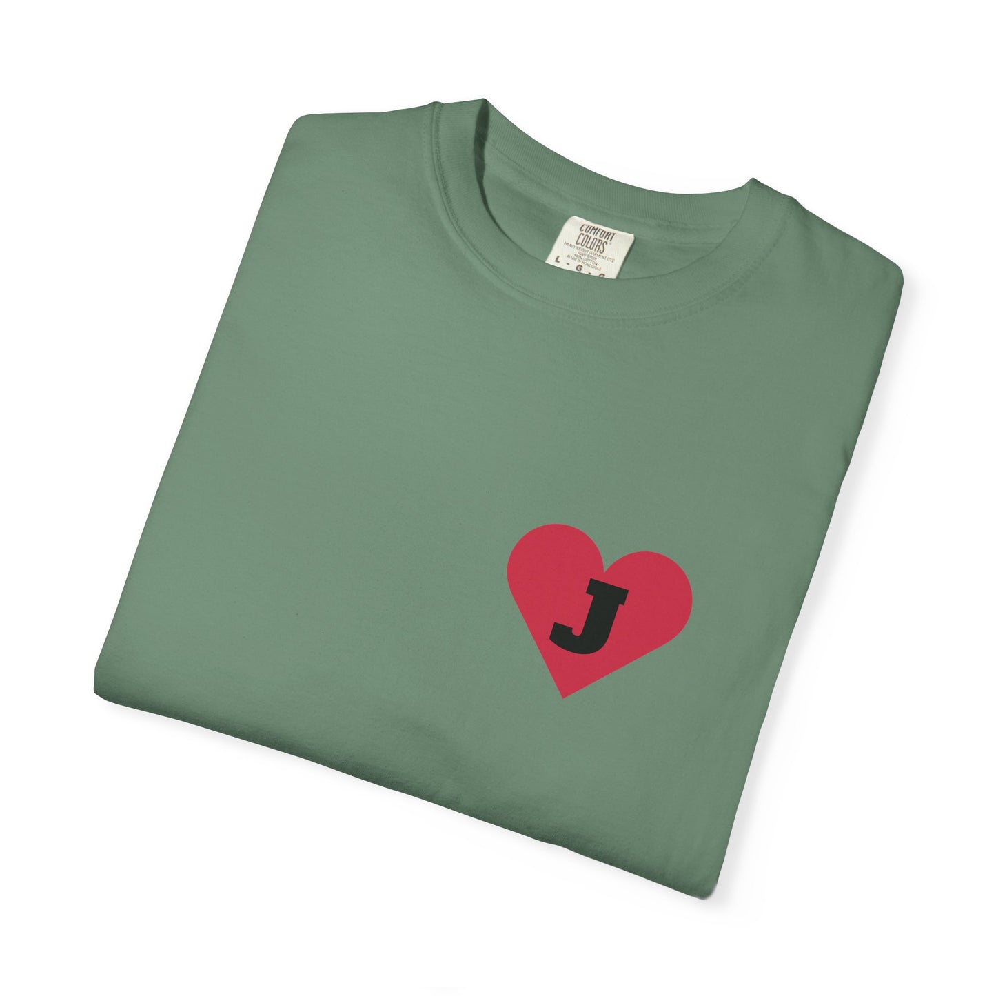 Heart Initial Graphic Tee