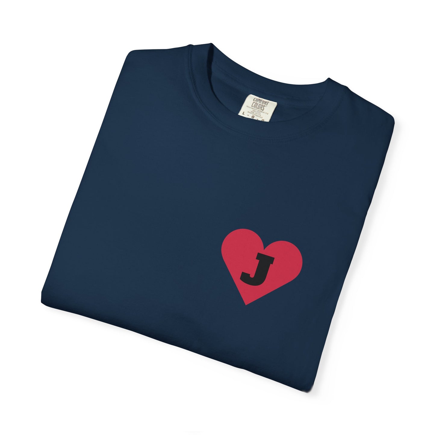Heart Initial Graphic Tee