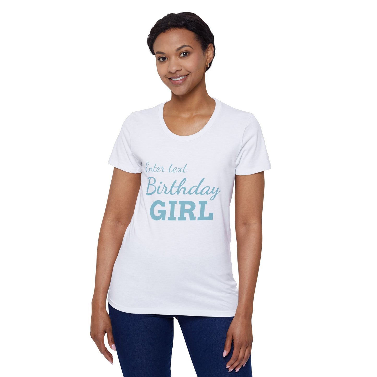 Birthday Girl Organic T-Shirt, Eco-Friendly Tee