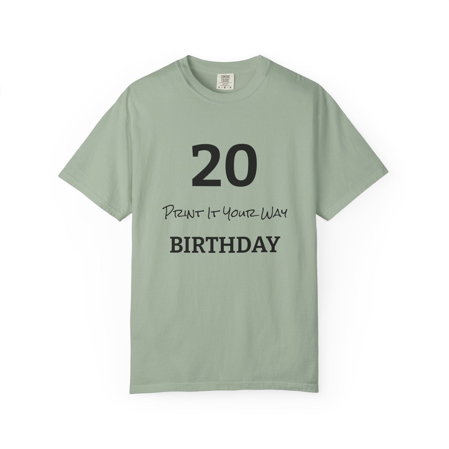 Birthday Custom T-Shirt — Birthday Gift Tee for Dad