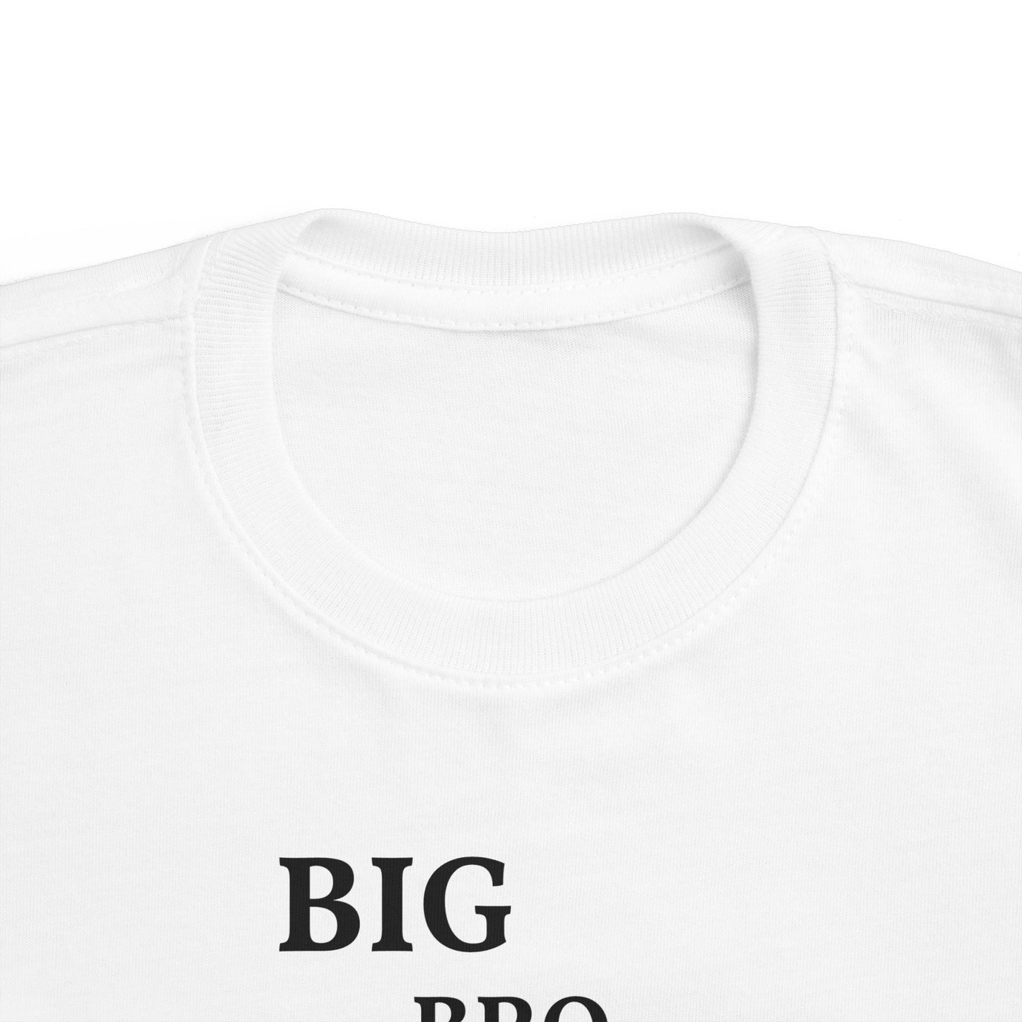 Big Bro Toddler Tee — Red Fire Truck "BIG BRO" Shirt for New Big Brothers