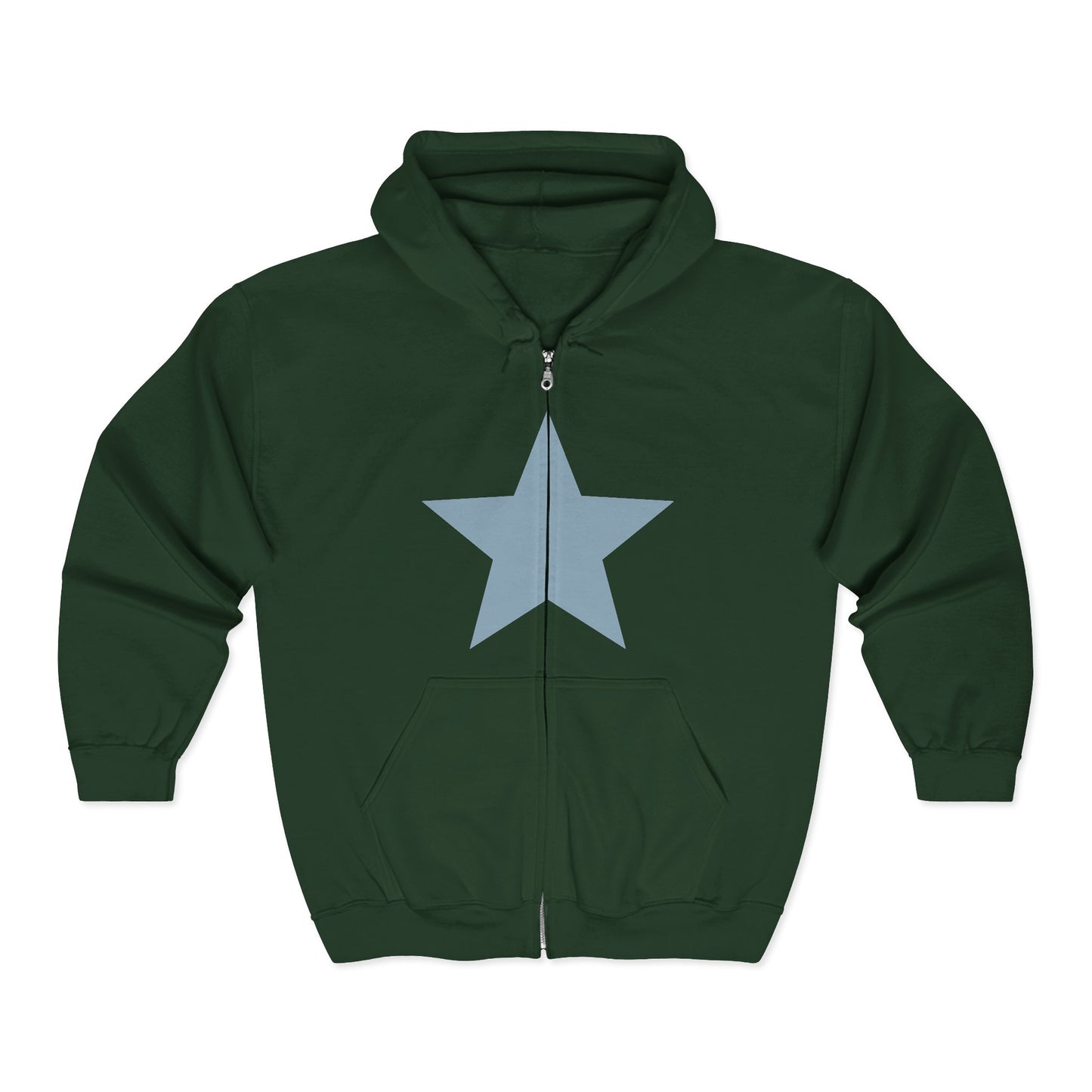 Shooting Star Zip Hoodie, Cozy Sweatshirt for All Seasons, Korean