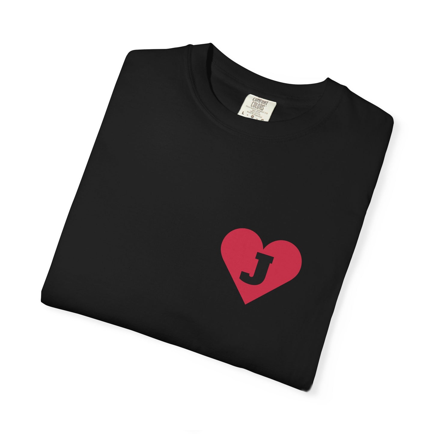 Heart Initial Graphic Tee