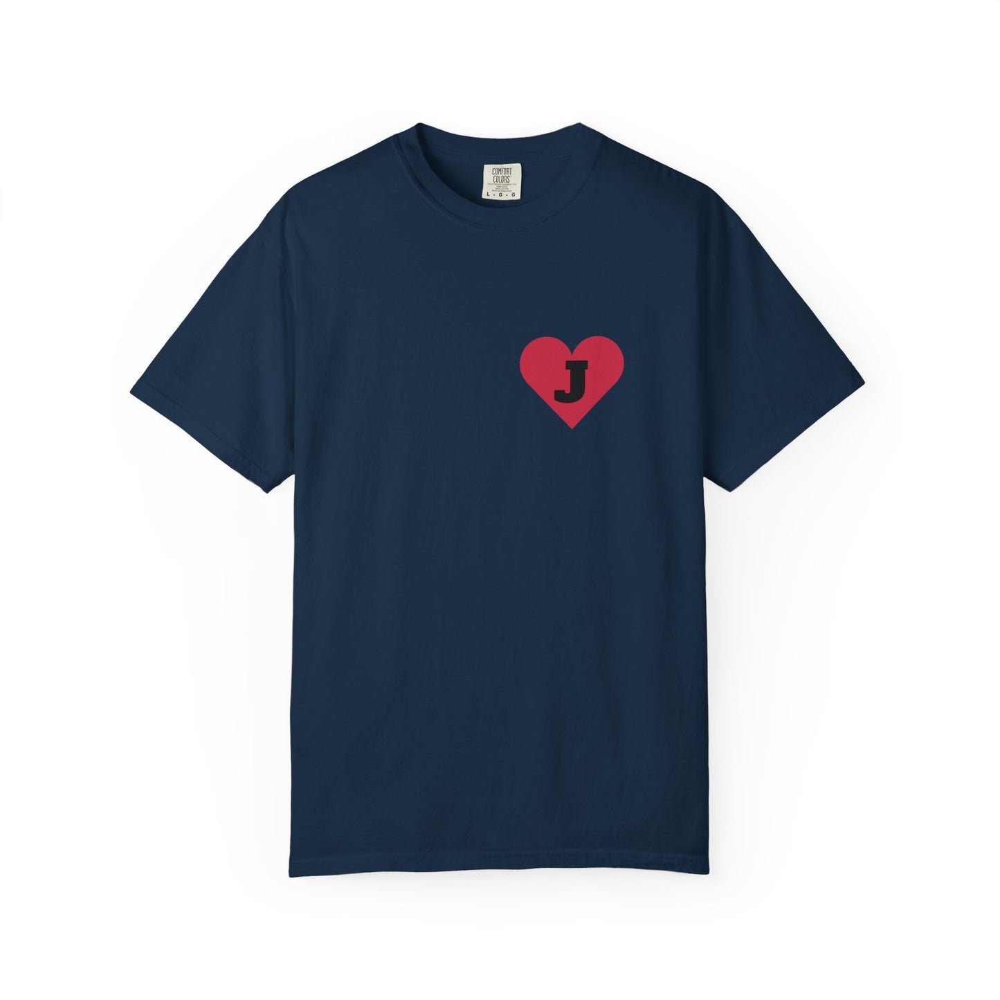 Heart Initial Graphic Tee