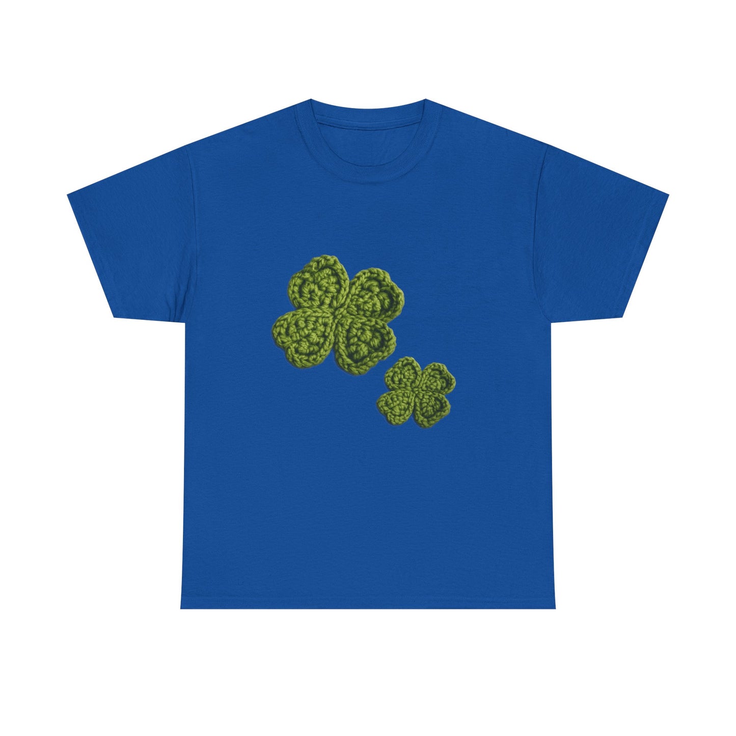Clover Crochet Tee — Green Shamrock St. Patrick's Day T-Shirt