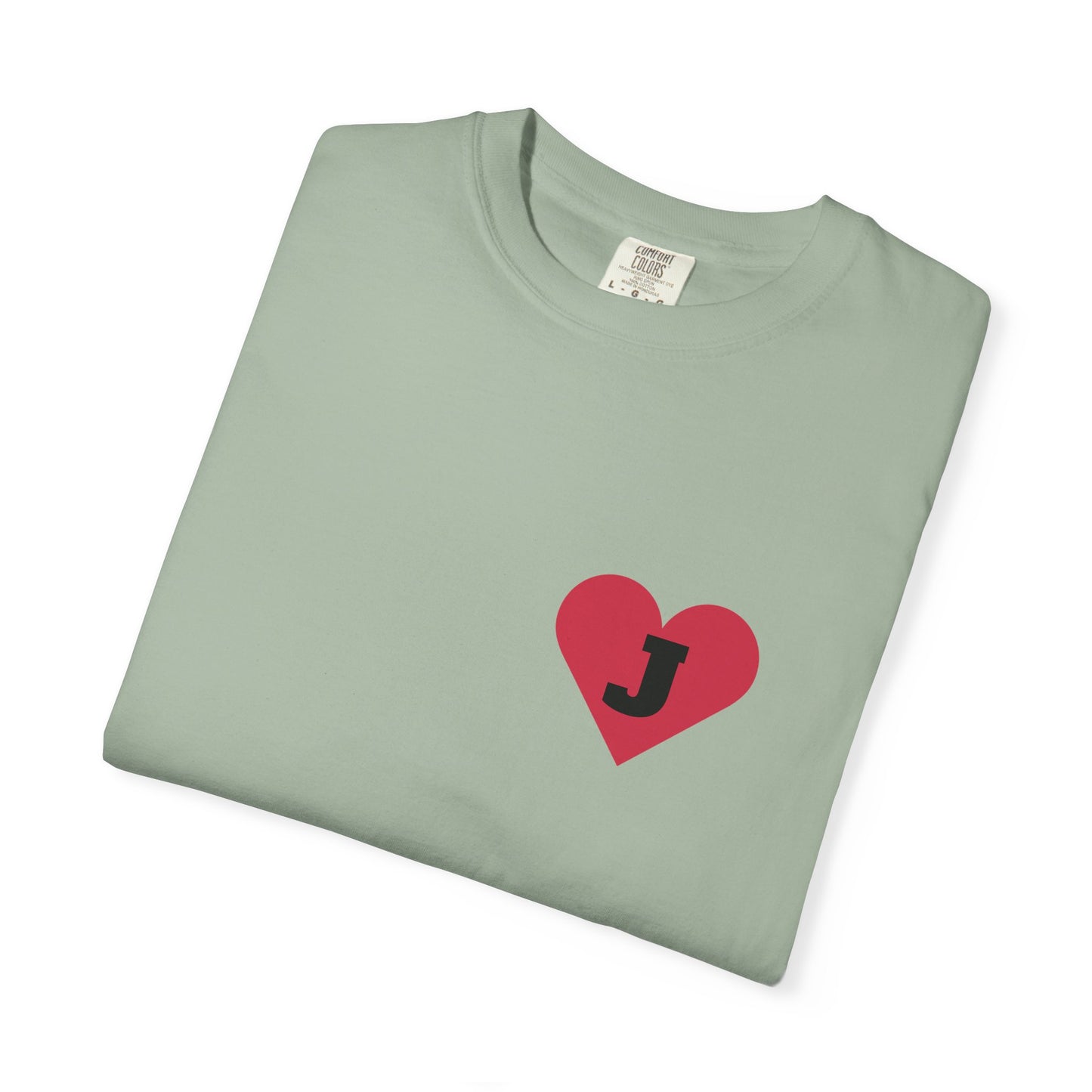 Heart Initial Graphic Tee