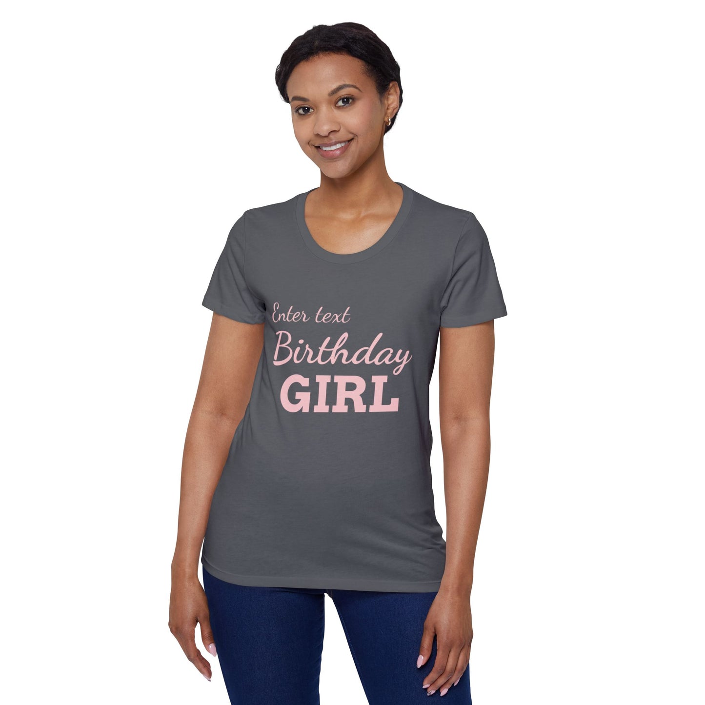 Birthday Girl Organic T-Shirt, Eco-Friendly Tee