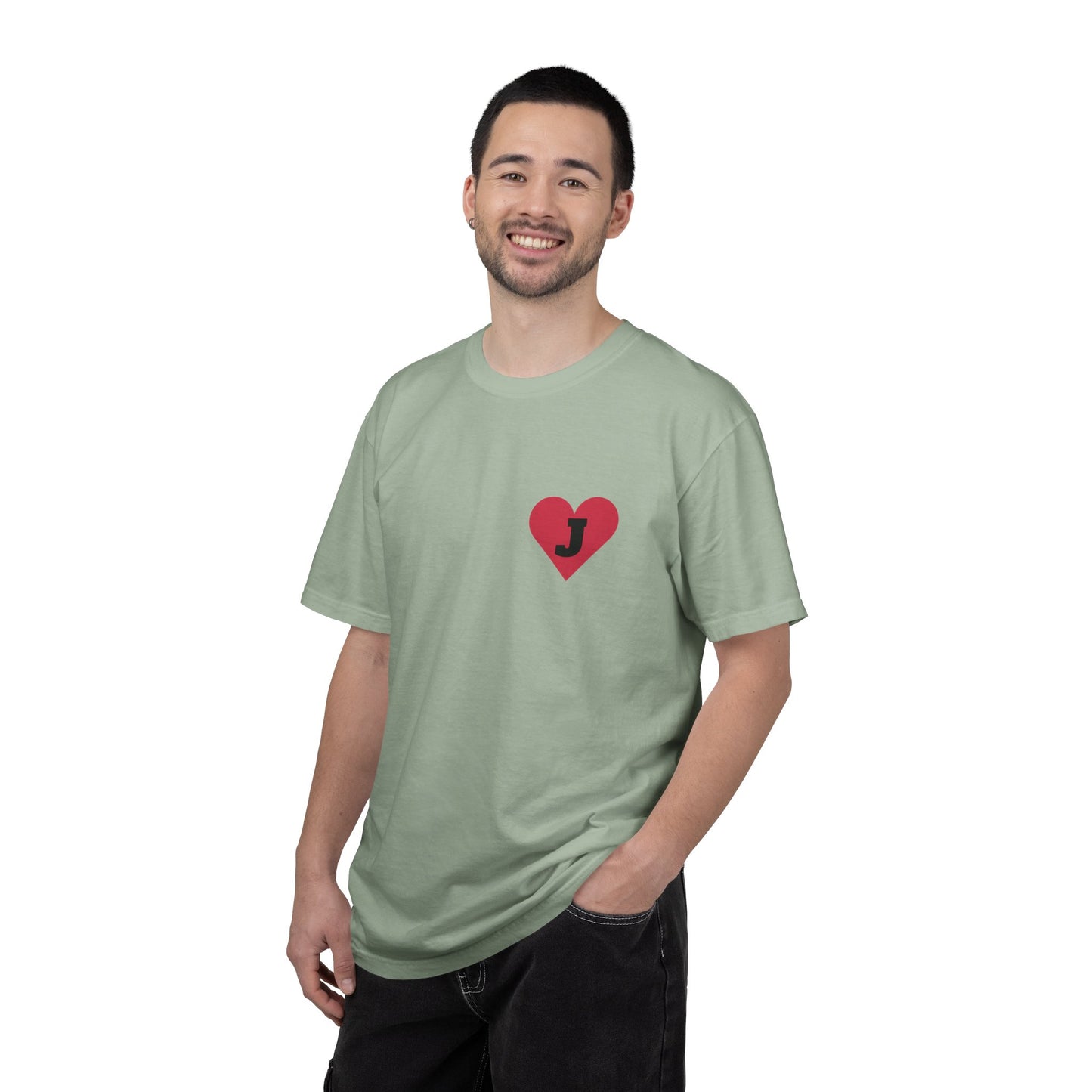 Heart Initial Graphic Tee