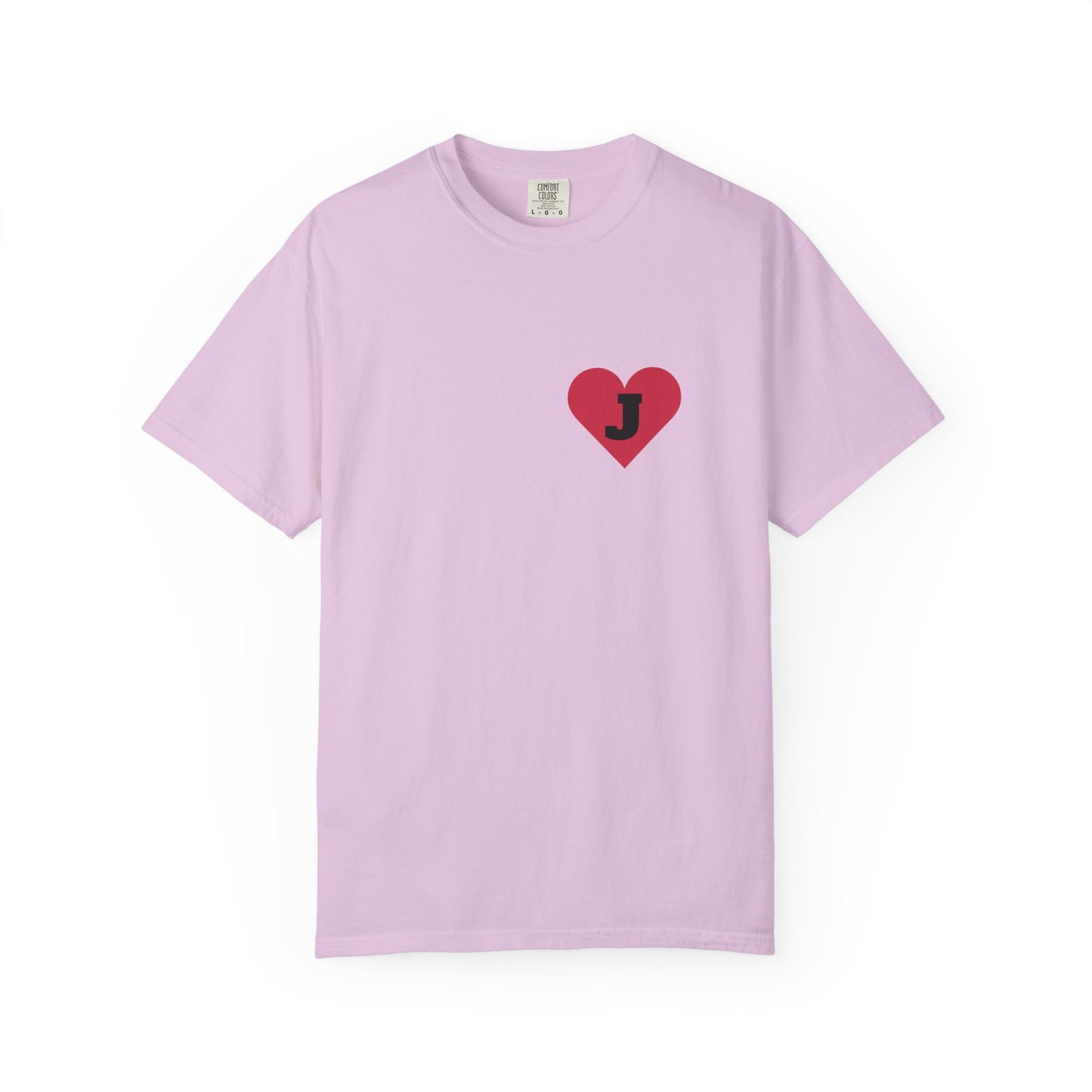 Heart Initial Graphic Tee