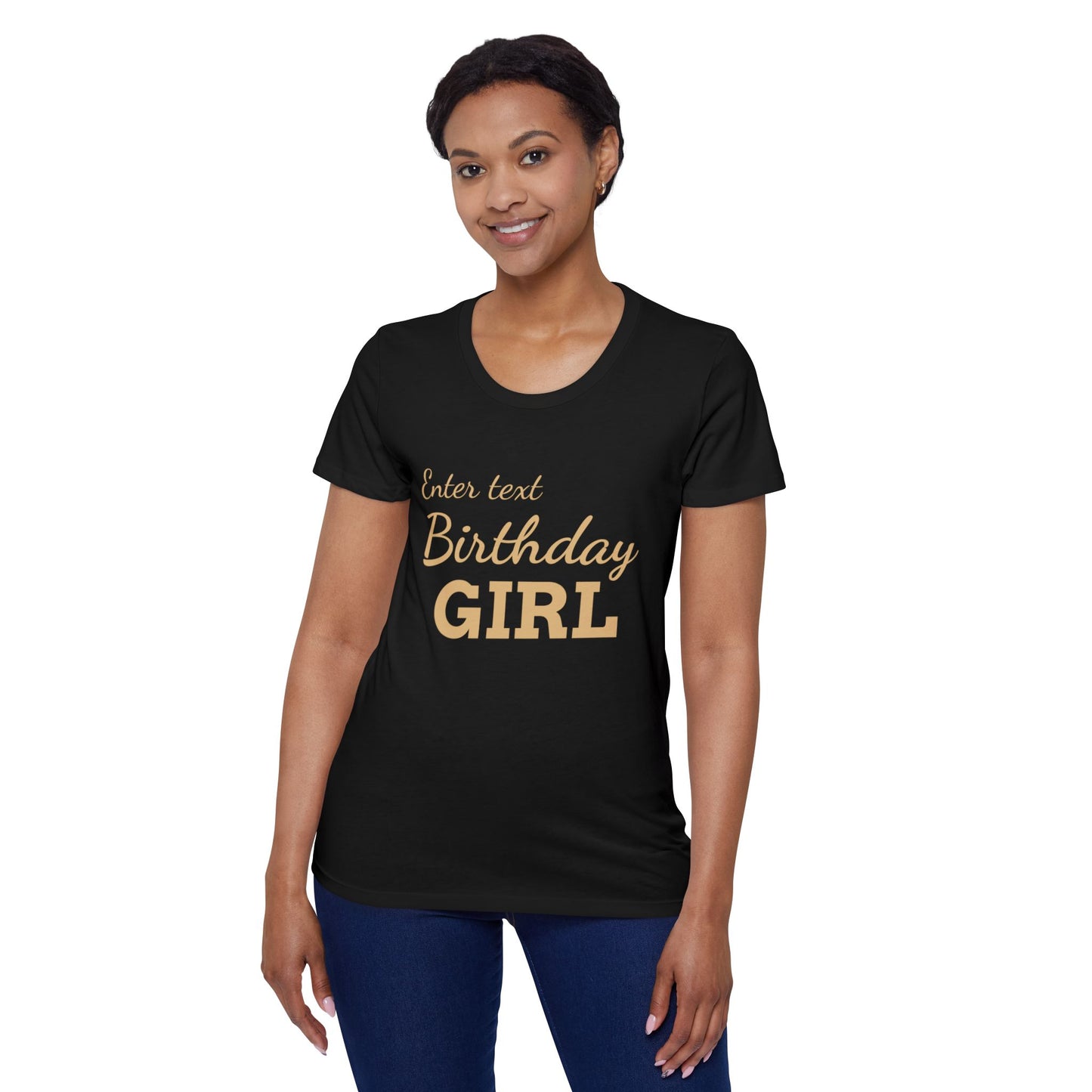 Birthday Girl Organic T-Shirt, Eco-Friendly Tee