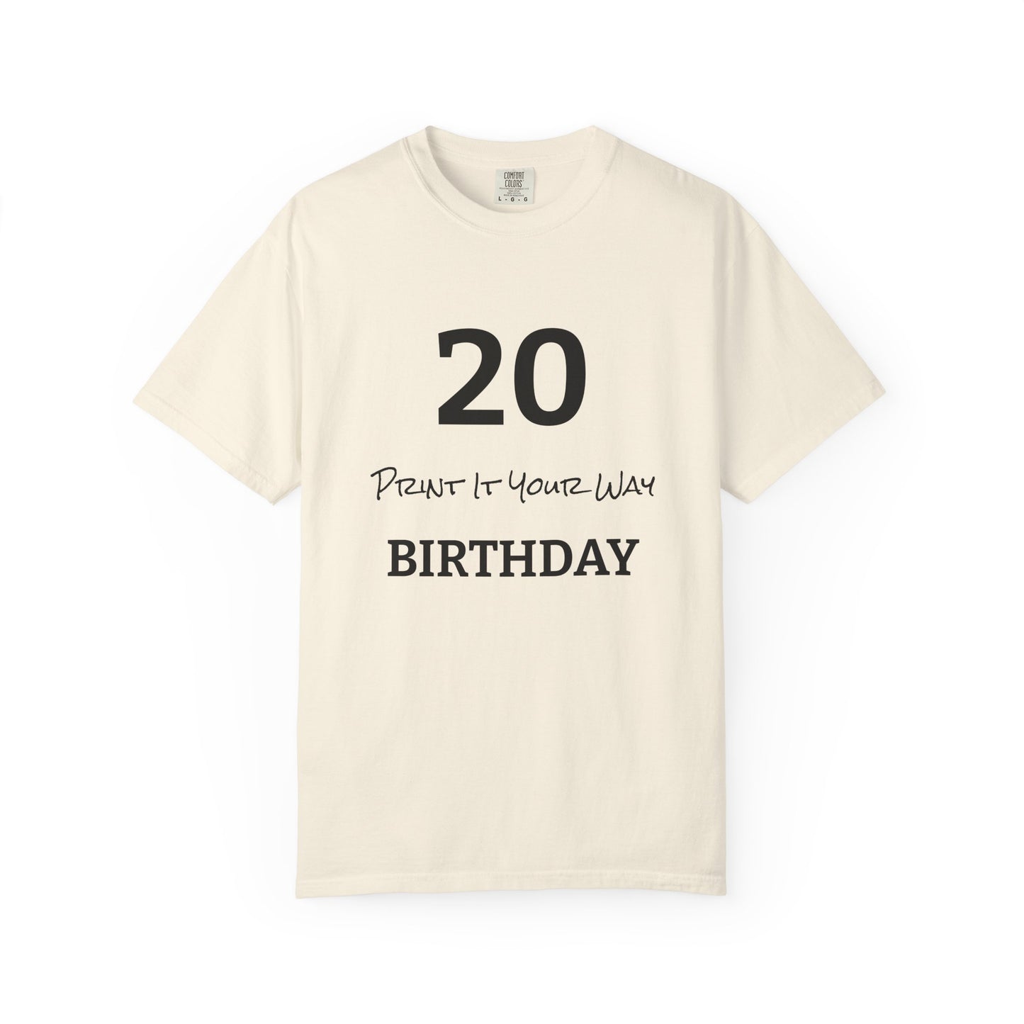 Birthday Custom T-Shirt — Birthday Gift Tee for Dad