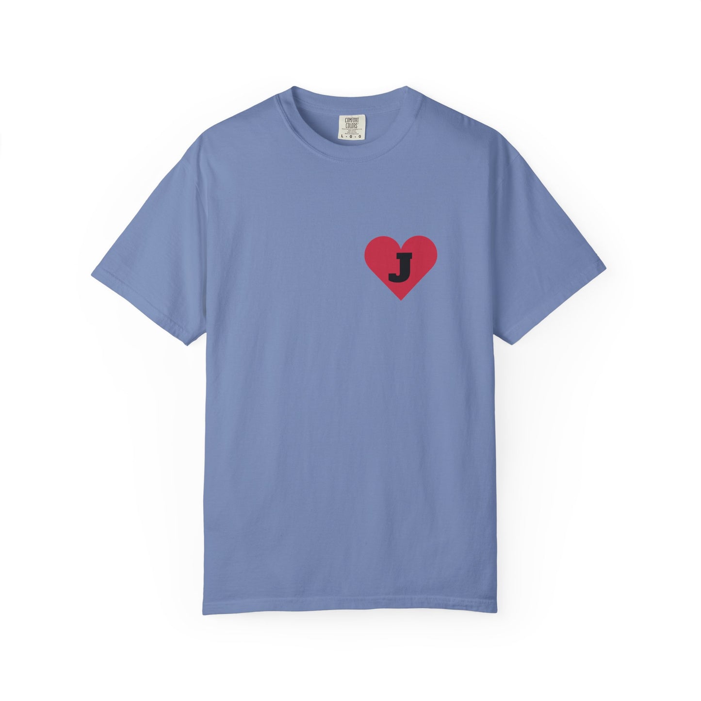 Heart Initial Graphic Tee