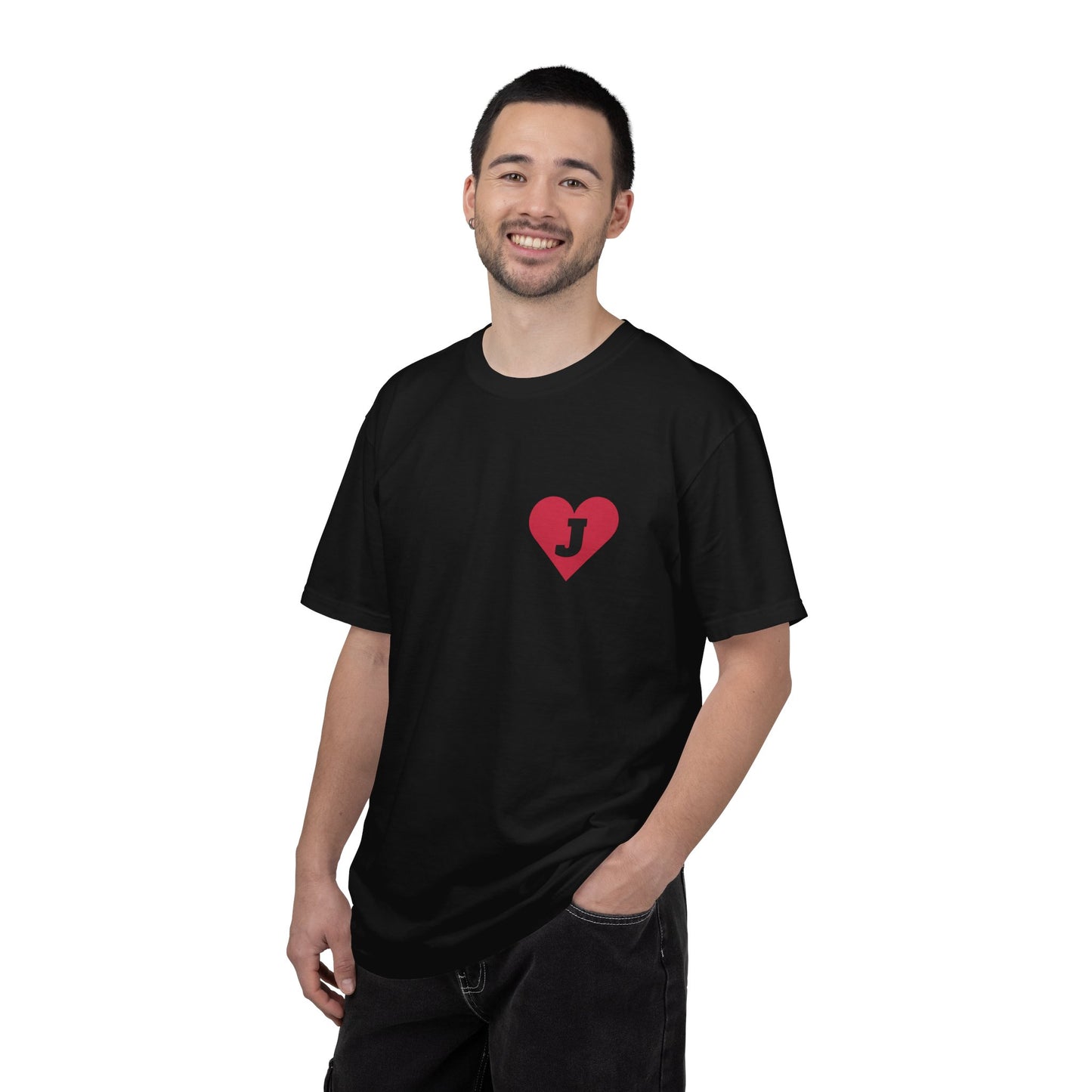 Heart Initial Graphic Tee