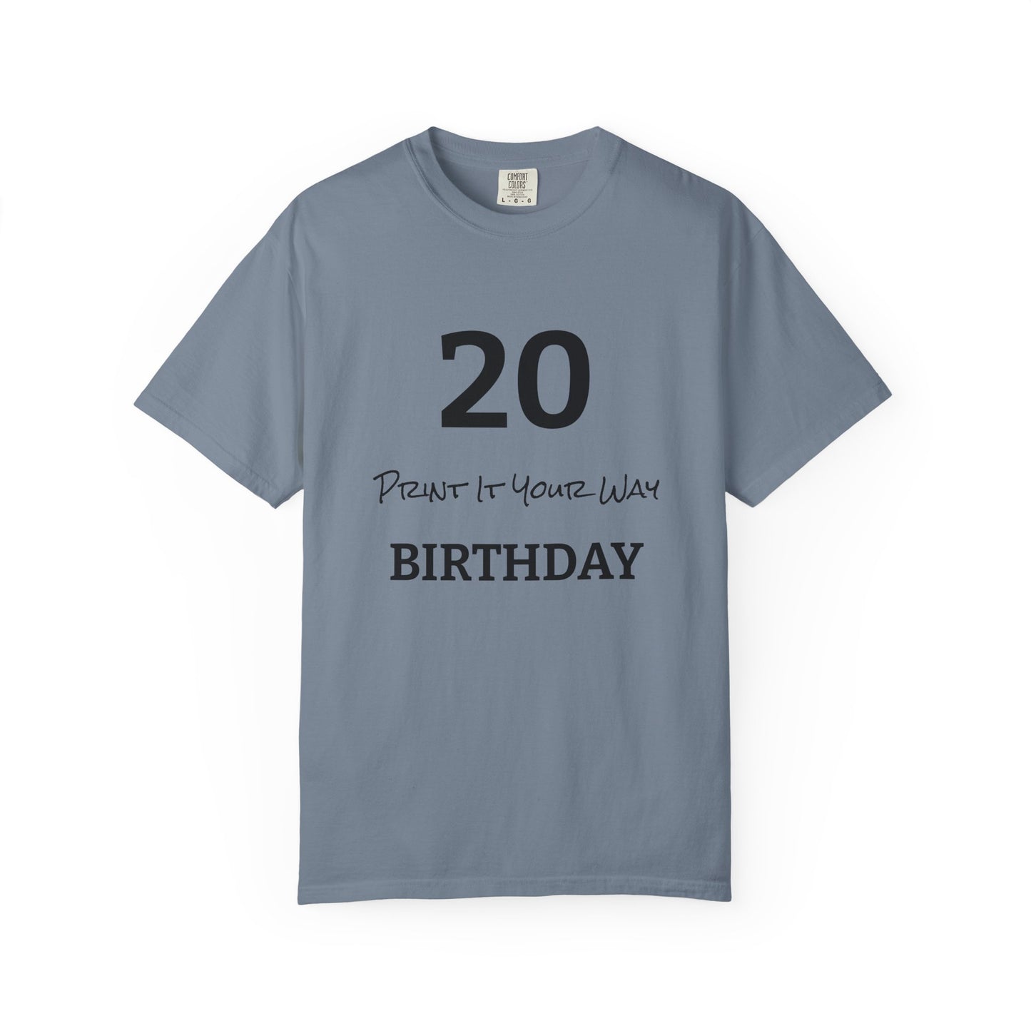 Birthday Custom T-Shirt — Birthday Gift Tee for Dad