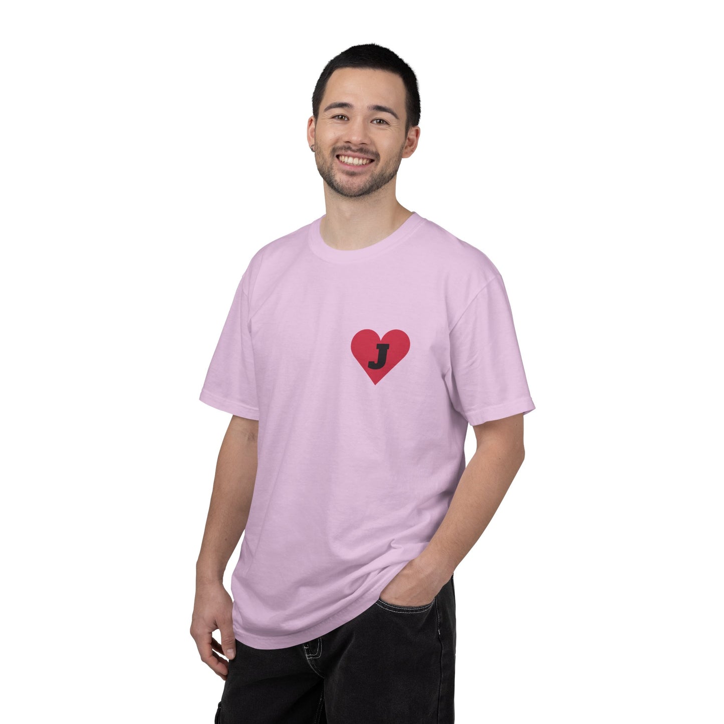 Heart Initial Graphic Tee