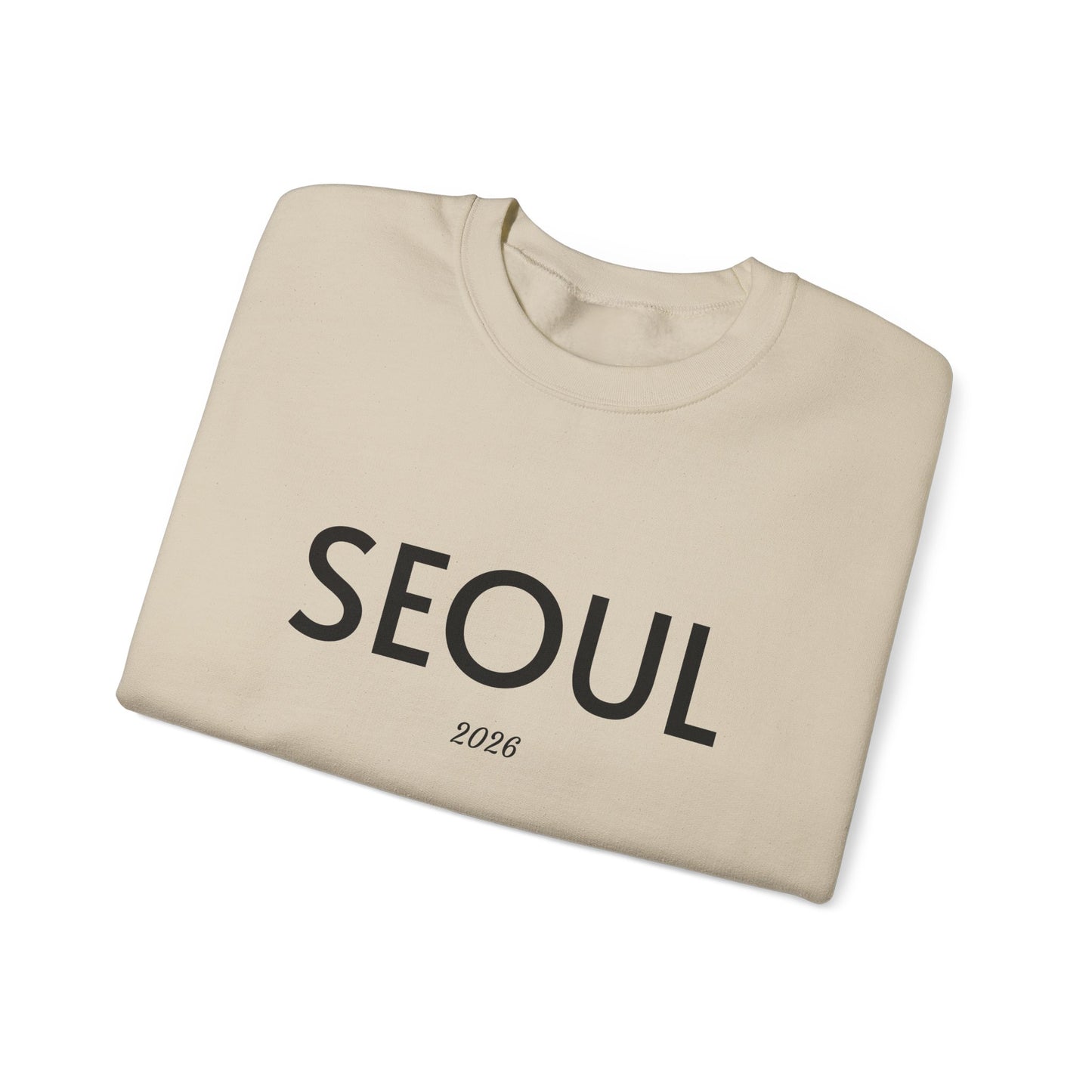 Seoul Travel Crewneck — 'Change Your Year' Memory Sweatshirt