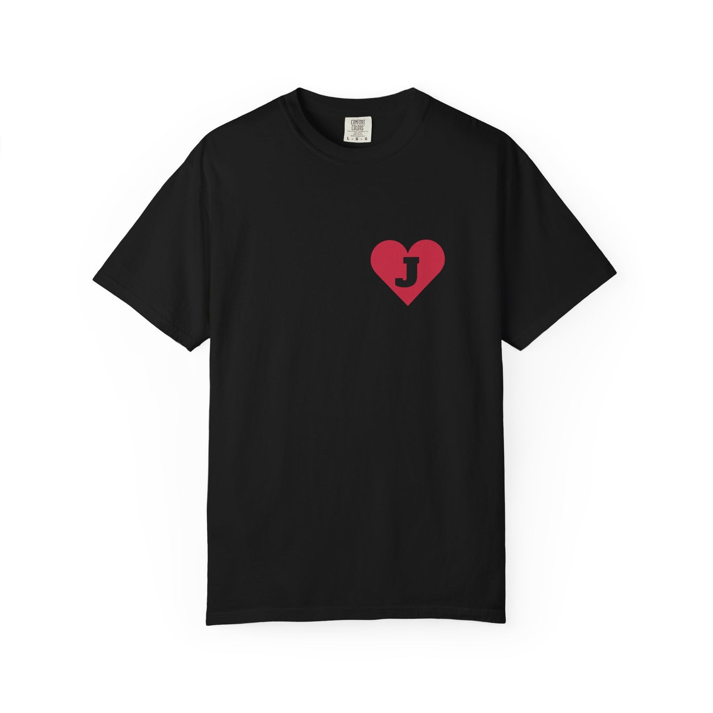 Heart Initial Graphic Tee