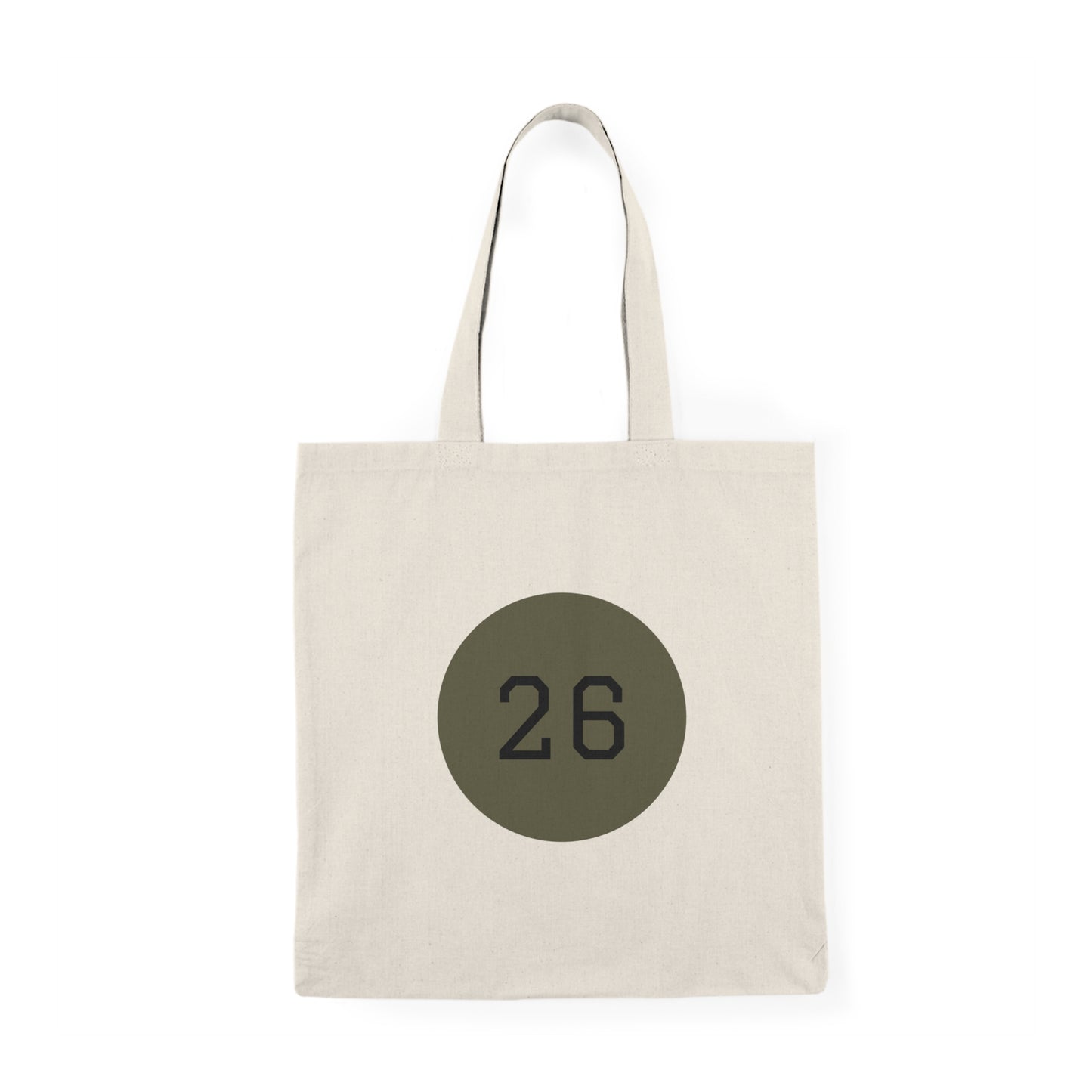 2026 Natural Tote Bag — Yearly Calendar Reusable Market Tote