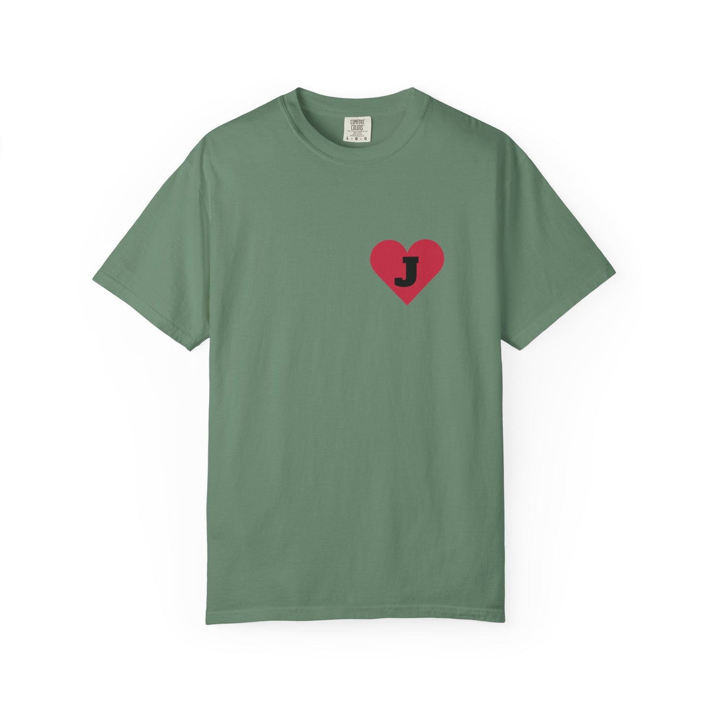 Heart Initial Graphic Tee