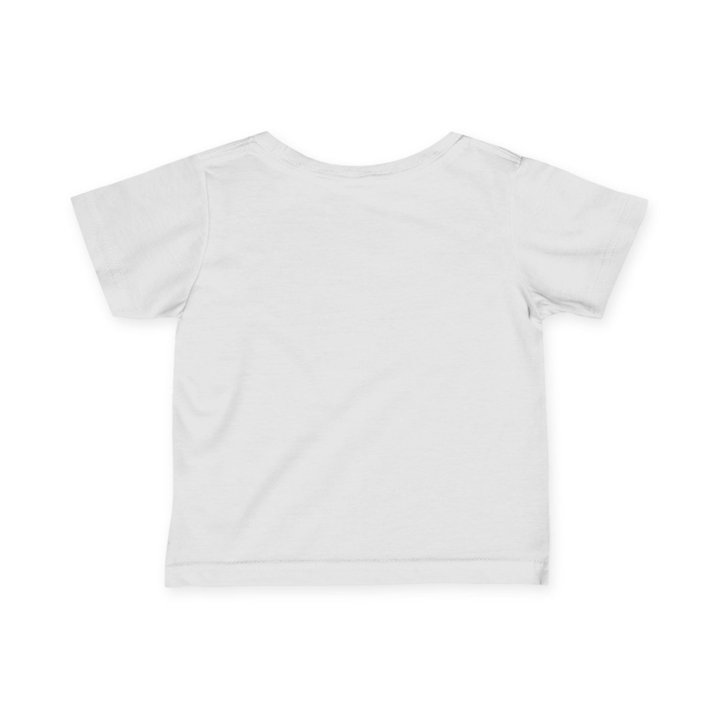 Infant Tee — Rainbow Heart Grid Baby Shirt (Pride Infant Fine Jersey Tee)