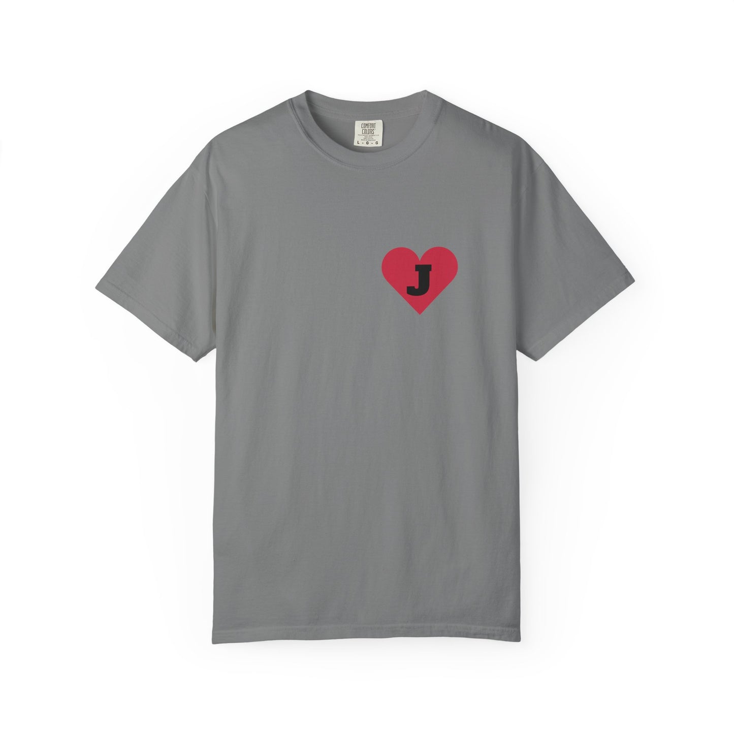 Heart Initial Graphic Tee