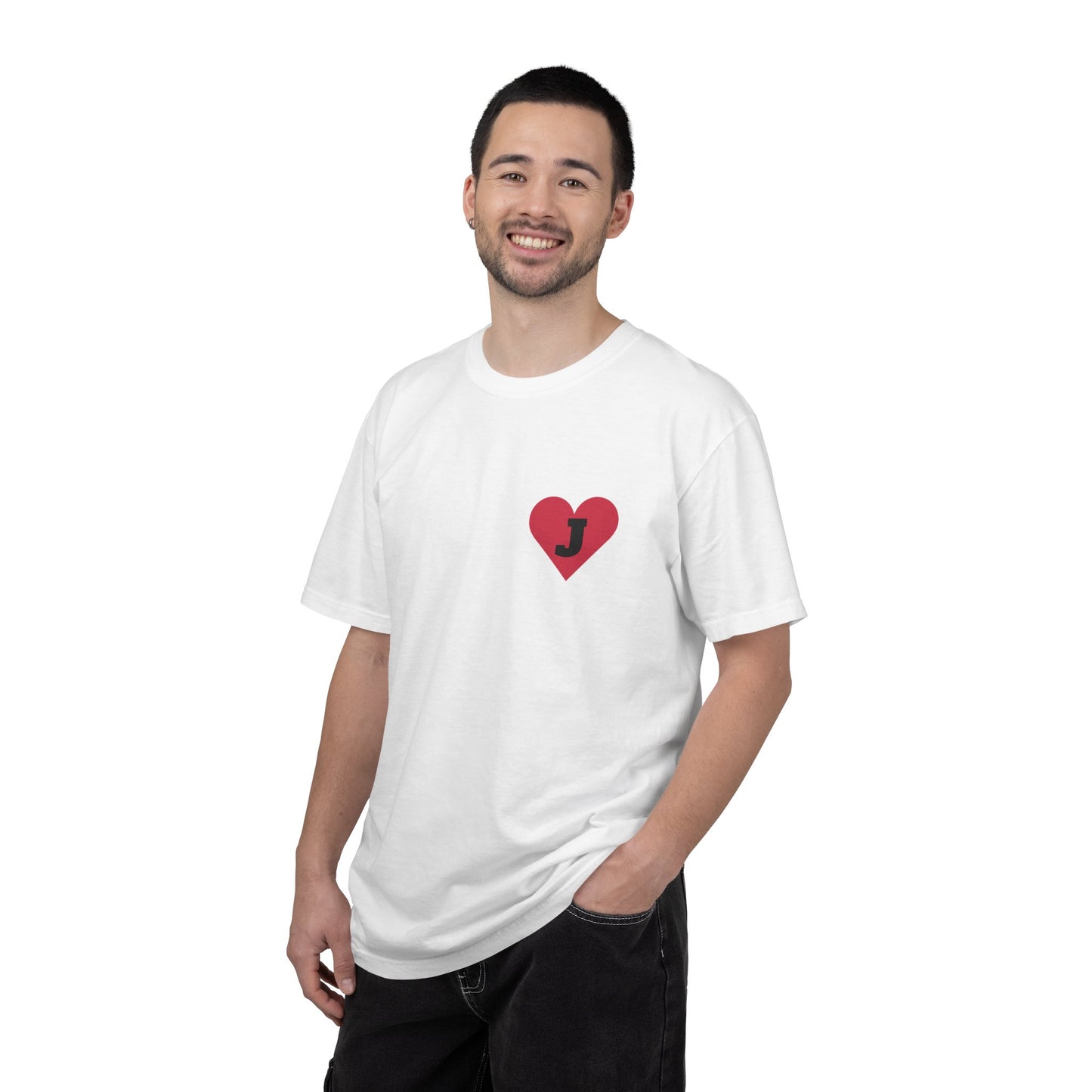 Heart Initial Graphic Tee