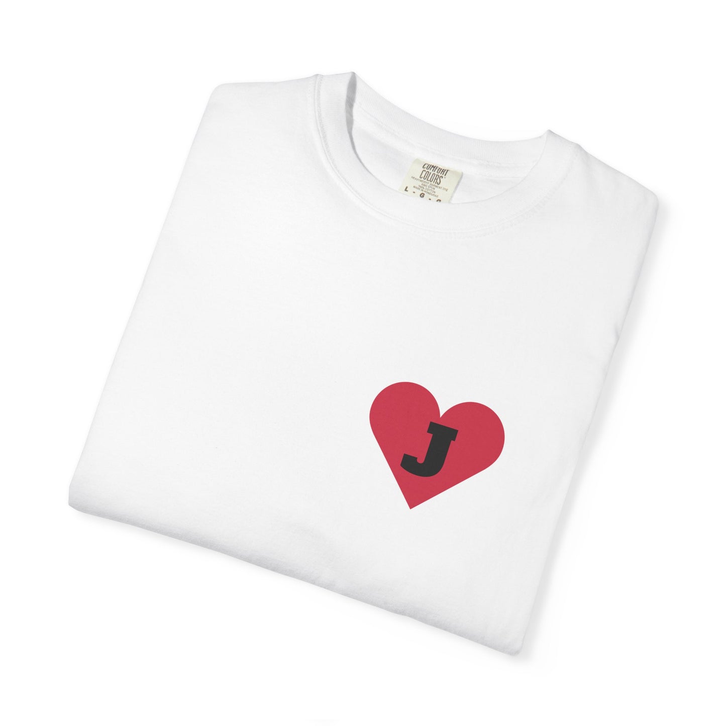 Heart Initial Graphic Tee